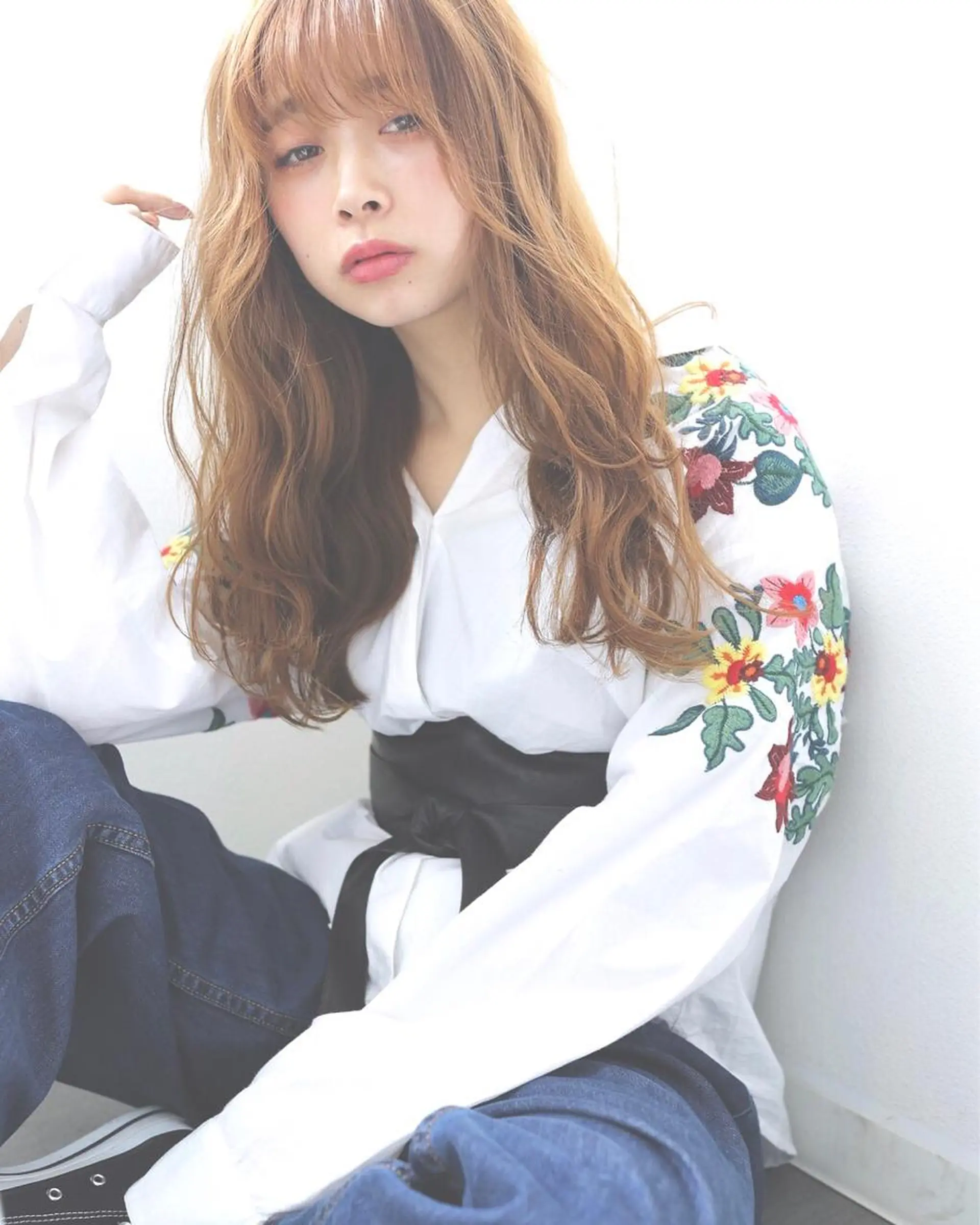 ロング the BRIDGE hair salonのヘアスタイル