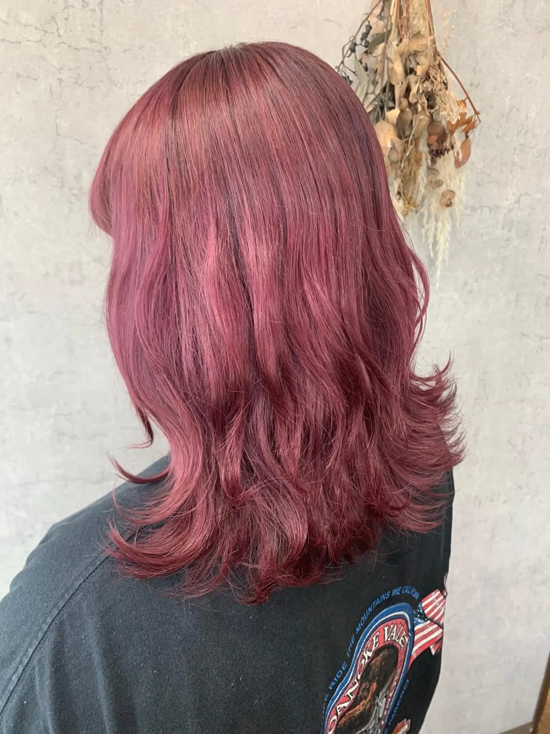 カラー 大島 千怜のヘアスタイル