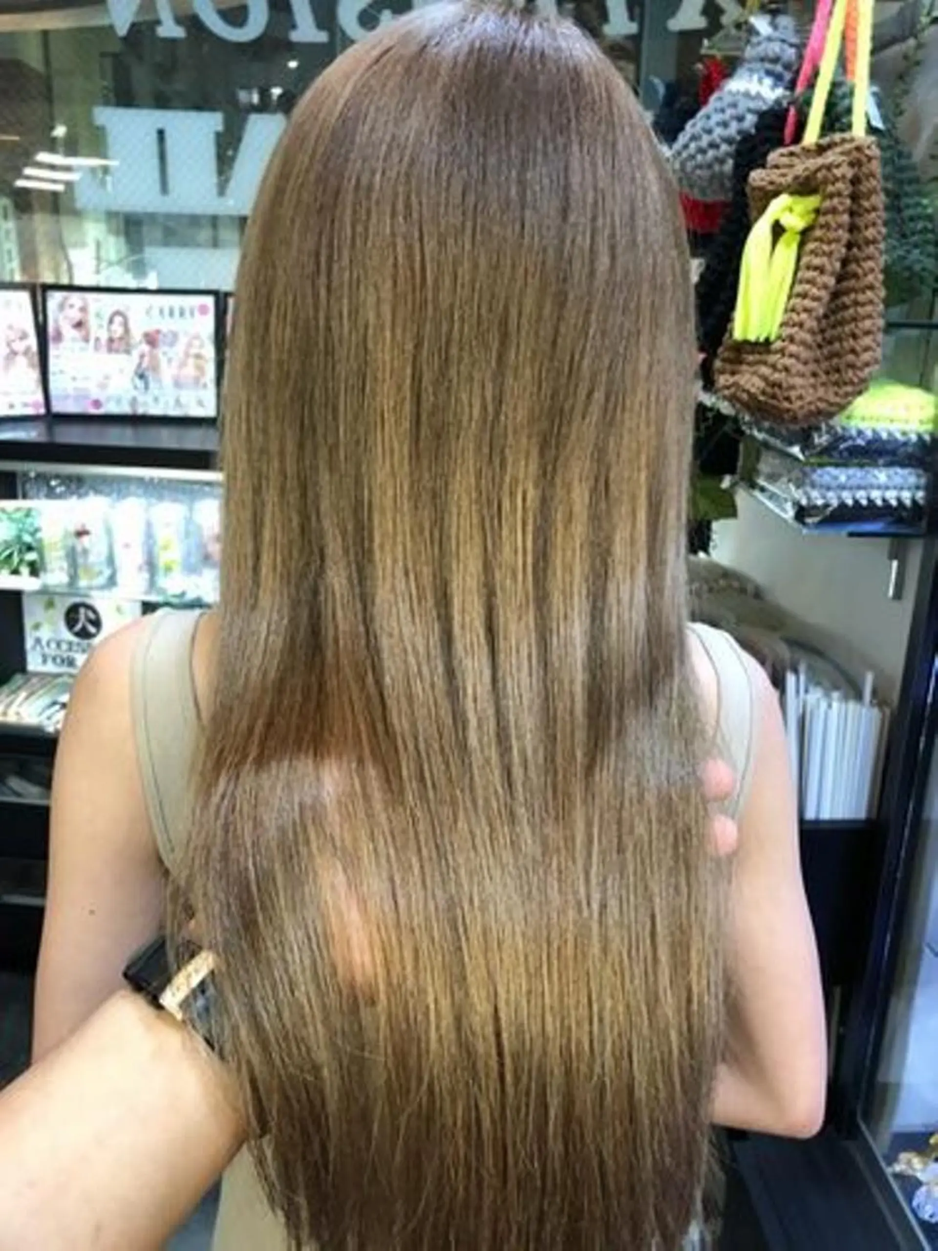 ロング カット ヘアカラー トリートメント エクステ 韓国カラー/エクステ carryのヘアスタイル