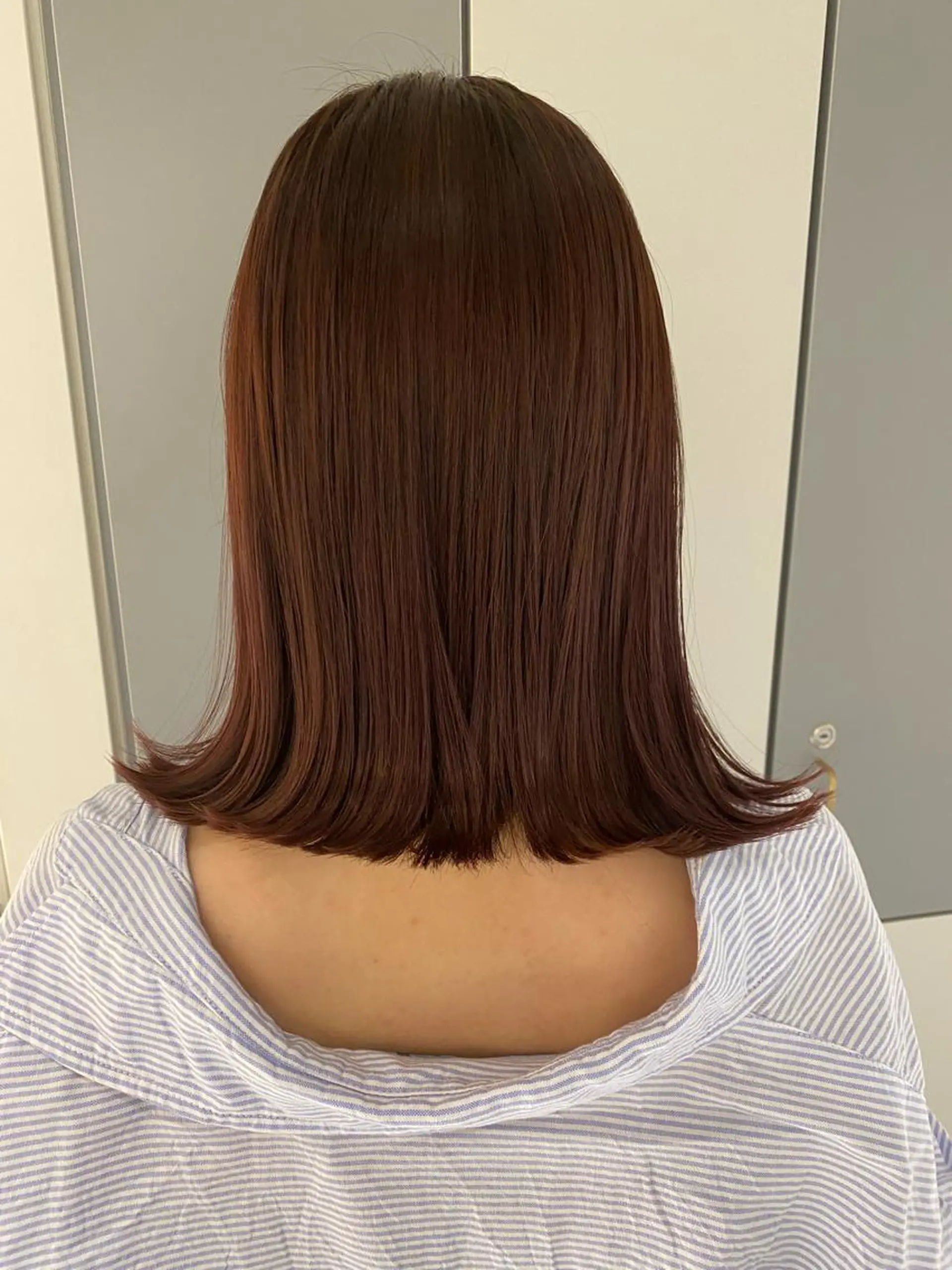 ミディアム カラー 髪質改善 トリートメント ヘアカラー トリートメント LOVESTOIKE 堂本のヘアスタイル