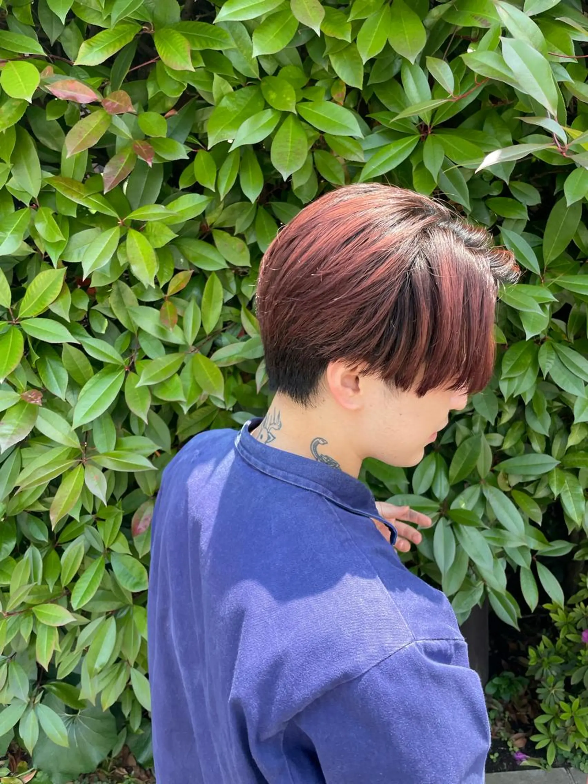 ショート カラー メンズ KURIA‪‪*⋆ஐ ブリーチ/韓国ヘアのヘアスタイル