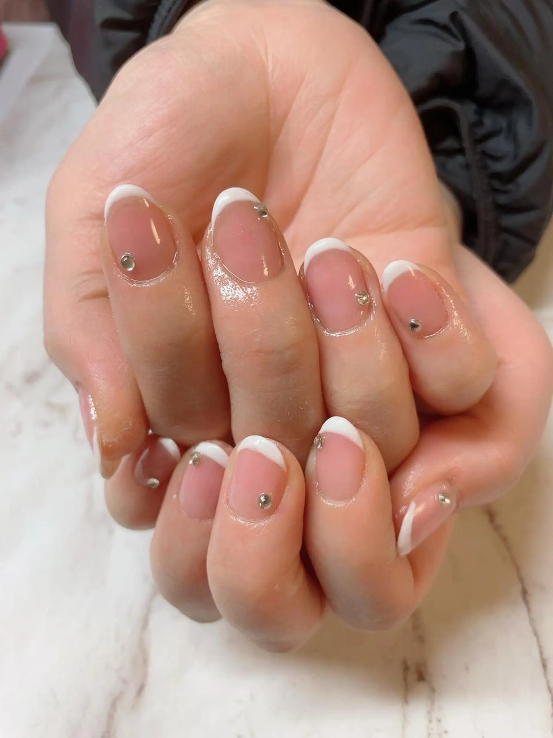 ネイル フレンチネイル オフィスネイル Nail salon 🎀Angeのネイルデザイン
