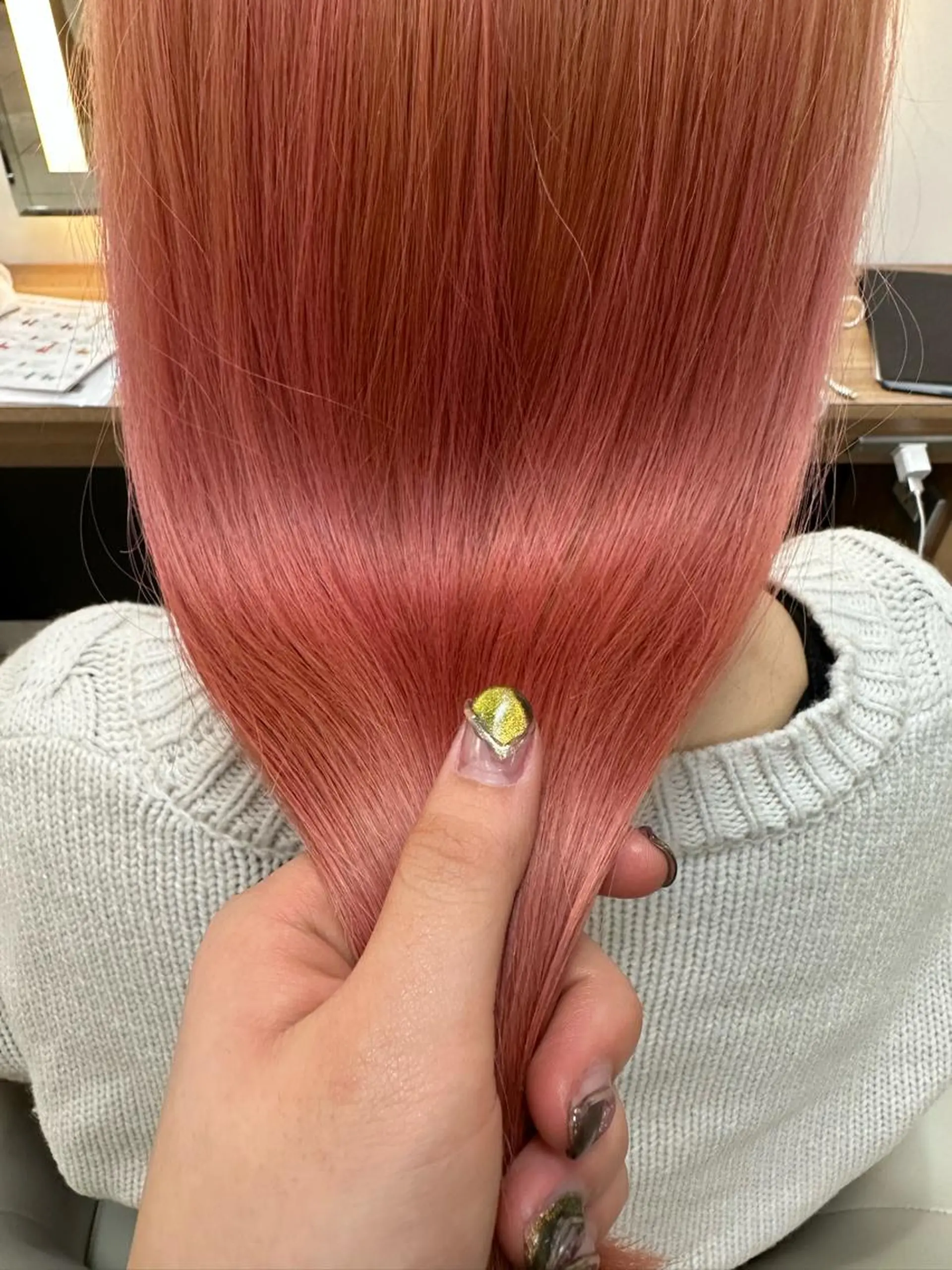 ロング ブリーチカラー/ベー ジュ/Hono🦖のヘアスタイル