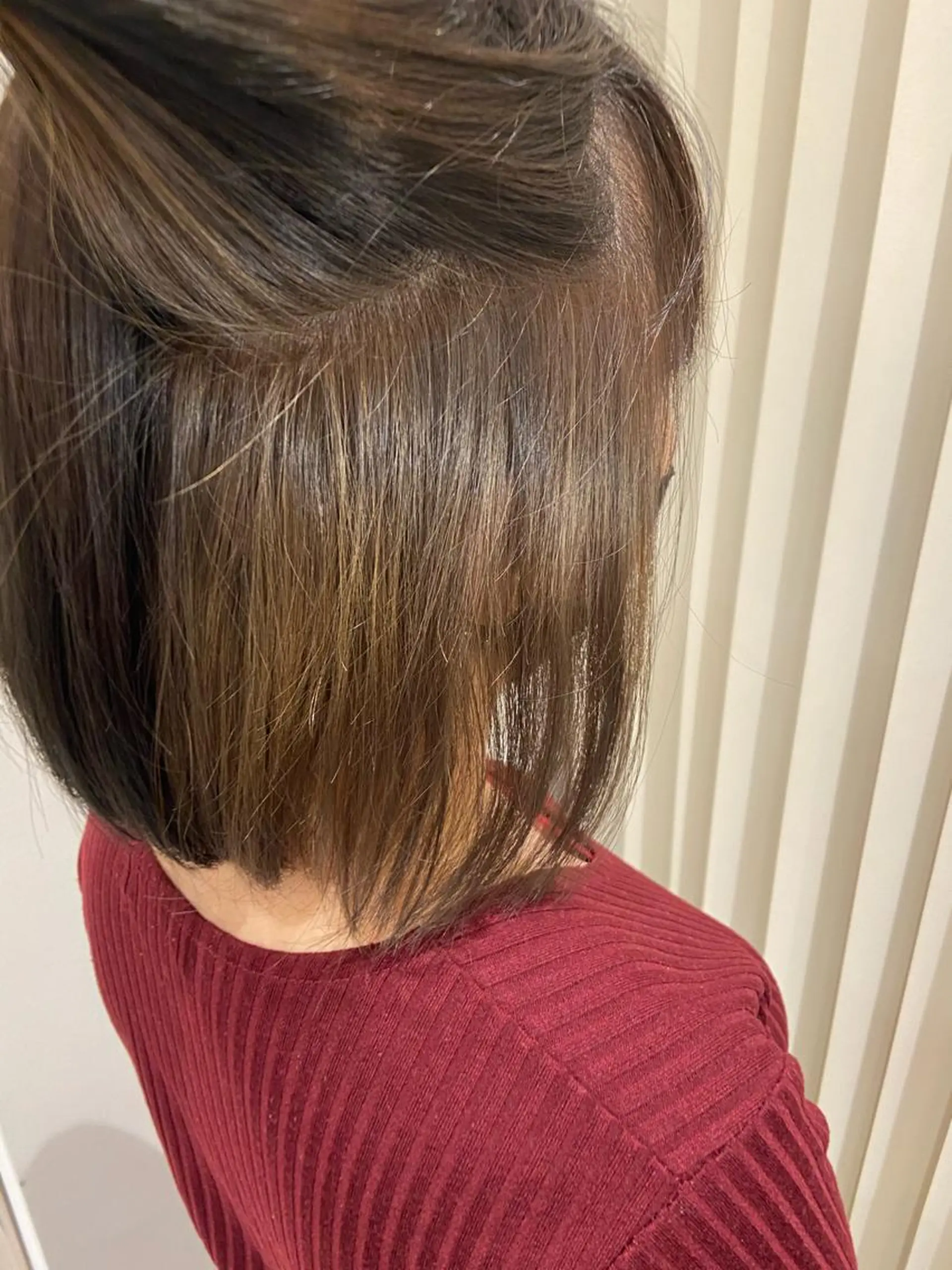 ミディアム カラー ブリーチ ヘアカラー トリートメント 💍美髪矯正💍 髪質改善・店長 伊藤のヘアスタイル