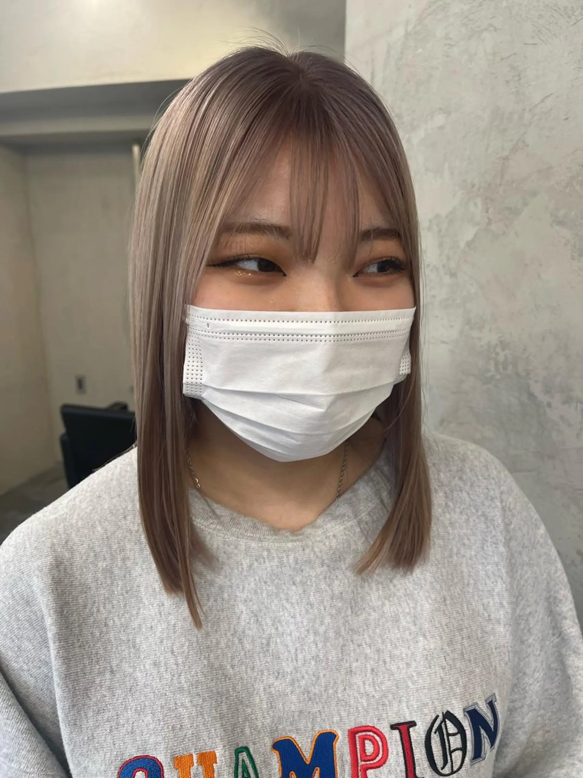 ミディアム カラー ダブルカラー /まつ毛パーマ🎀のヘアスタイル