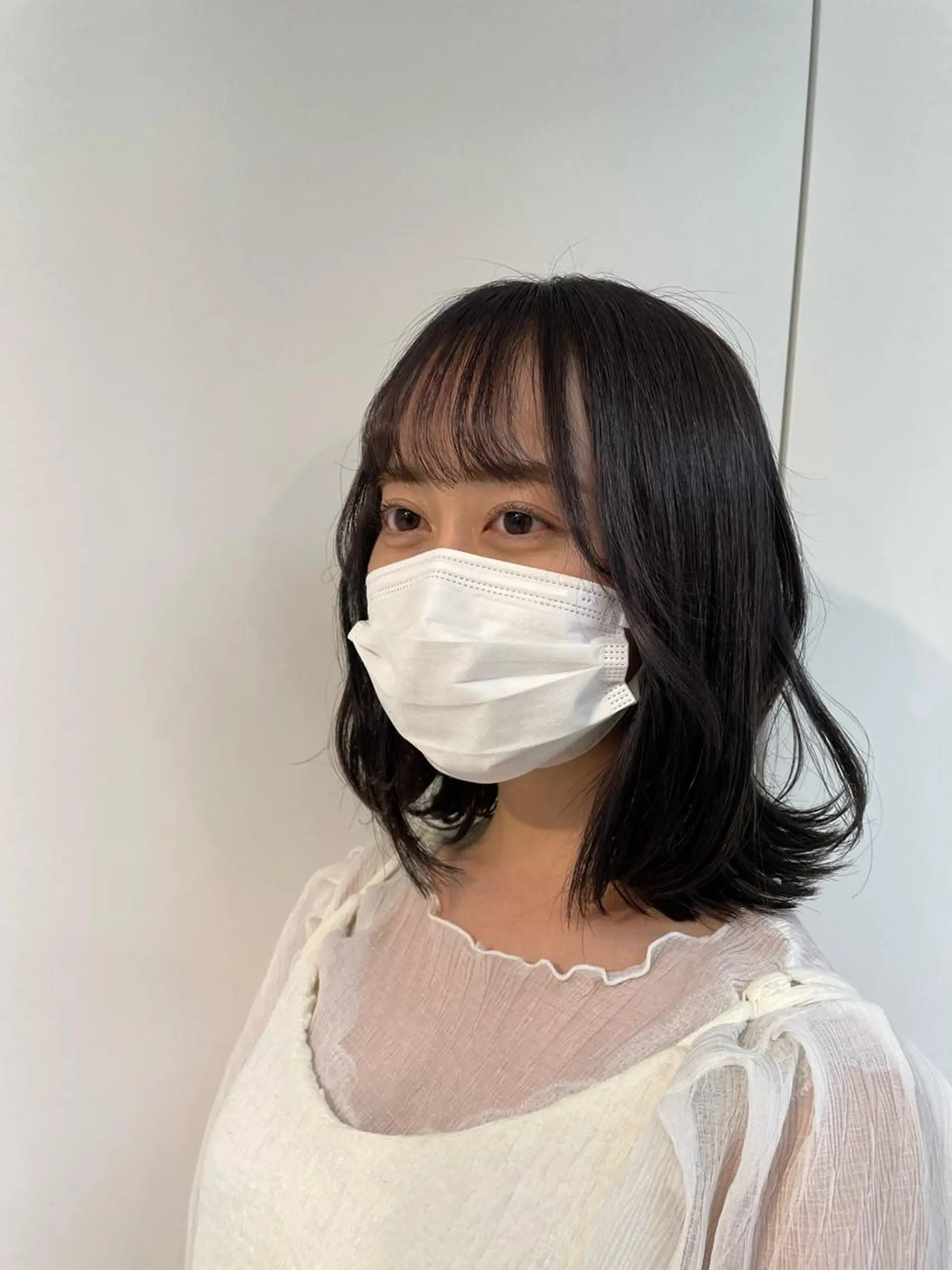 ミディアム カラー 🐬脱白髪染めカラー 清水大世🐬のヘアスタイル