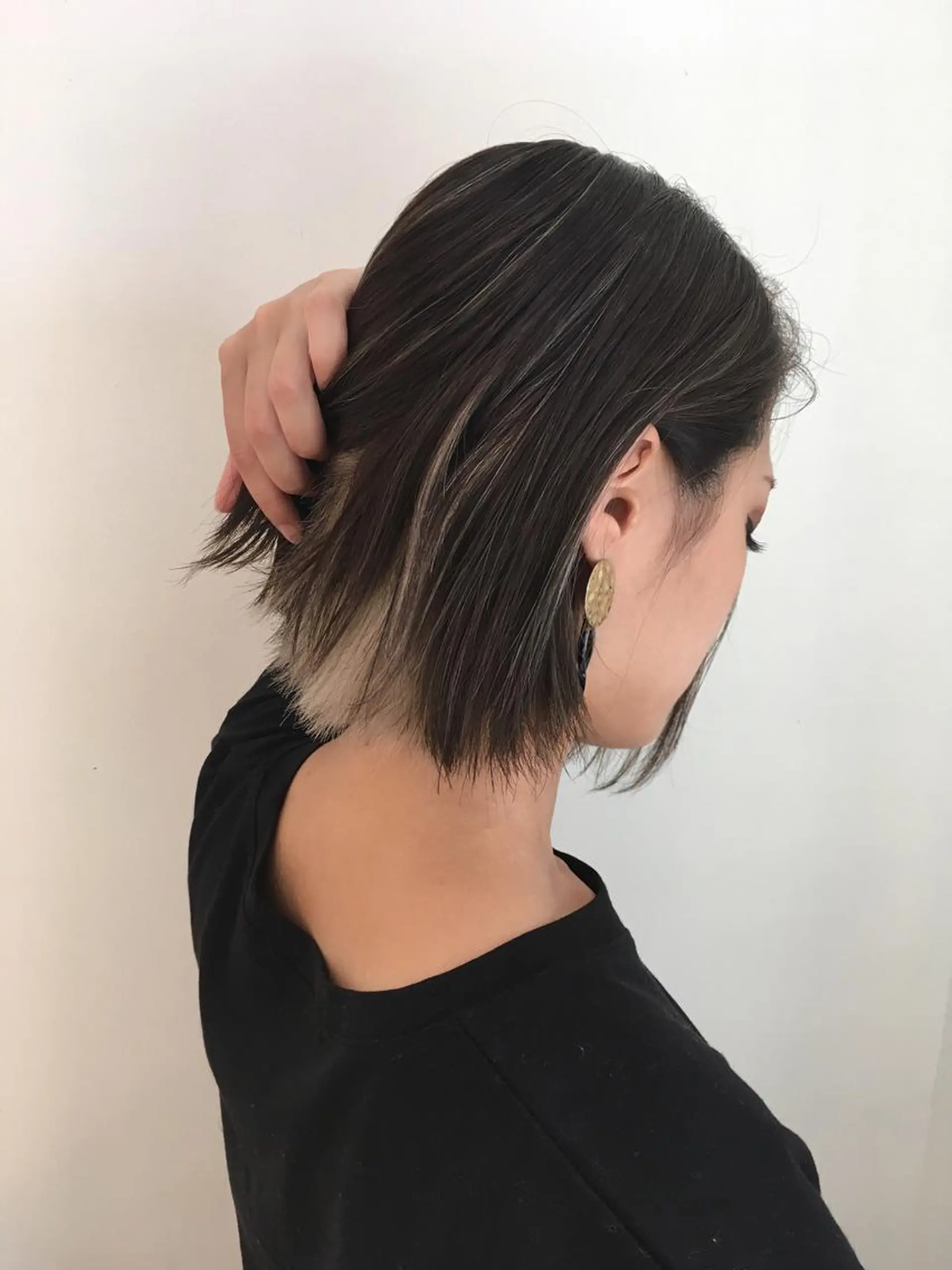 カラー 坂上 岳のヘアスタイル