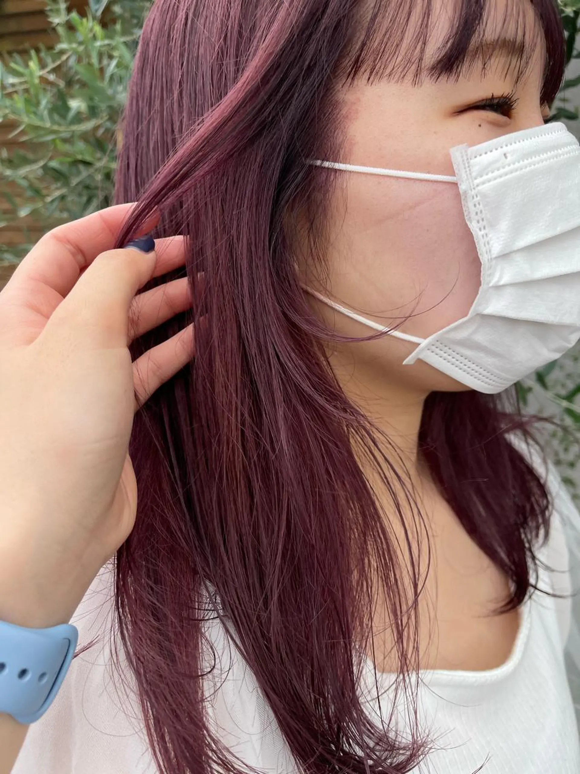 ロング 梶原 真帆のヘアスタイル