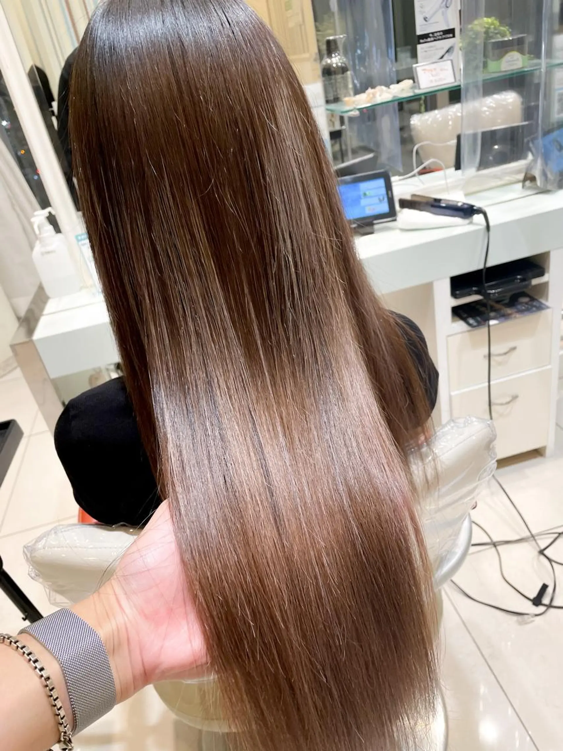 ロング カット ヘアカラー トリートメント ♡大人カワイイ hair♡徳井はやとのヘアスタイル