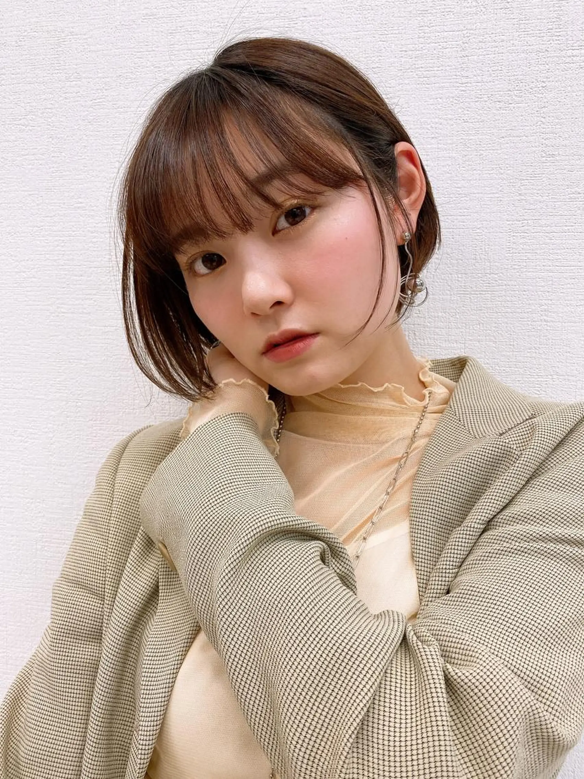 ショート はるやま せりなのヘアスタイル