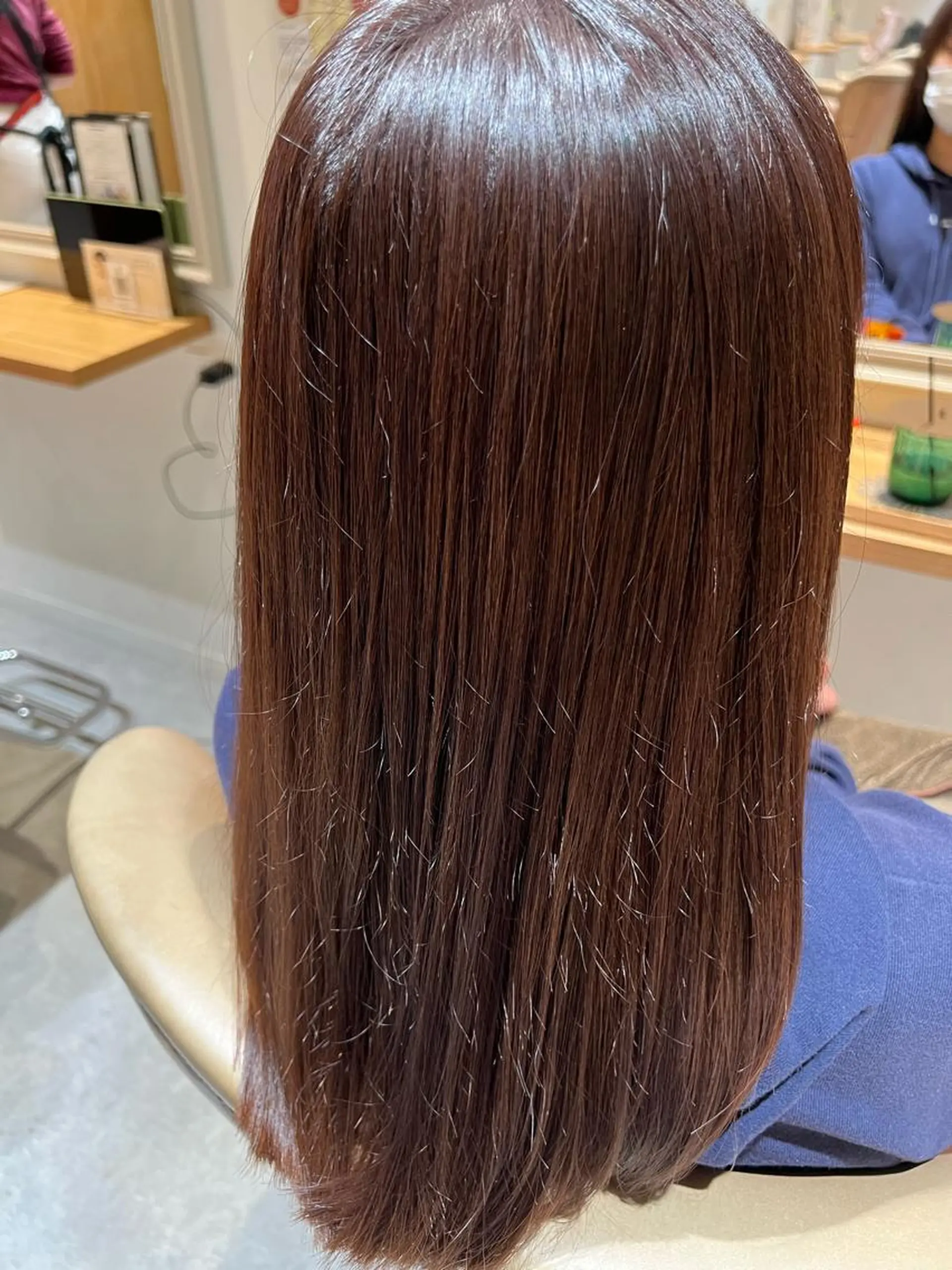 ロング カラー 大河原 美優のヘアスタイル