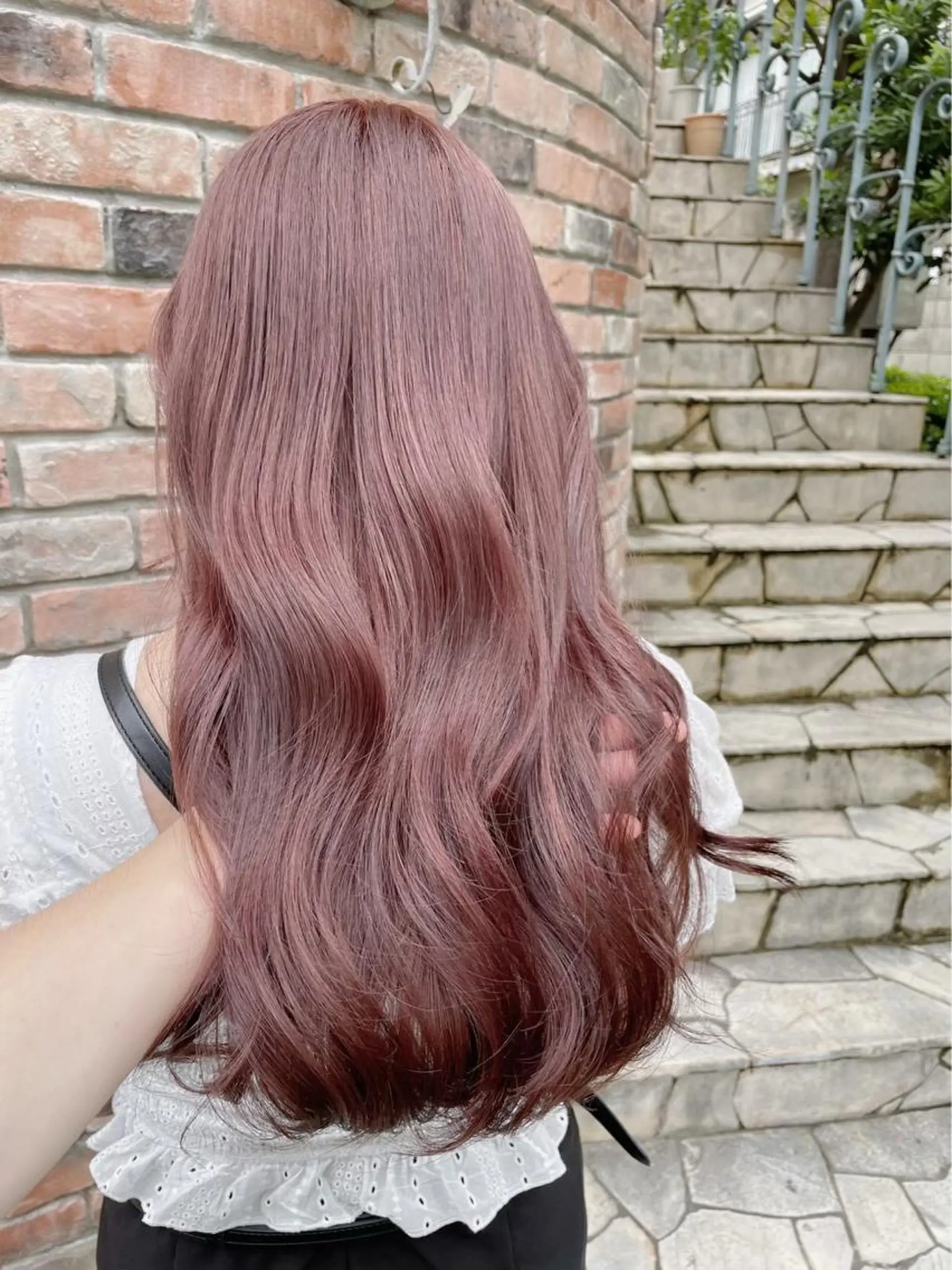 ロング カラー ヘアアレンジ Bob＆ハイトーン 専門家CHIHIROのヘアスタイル