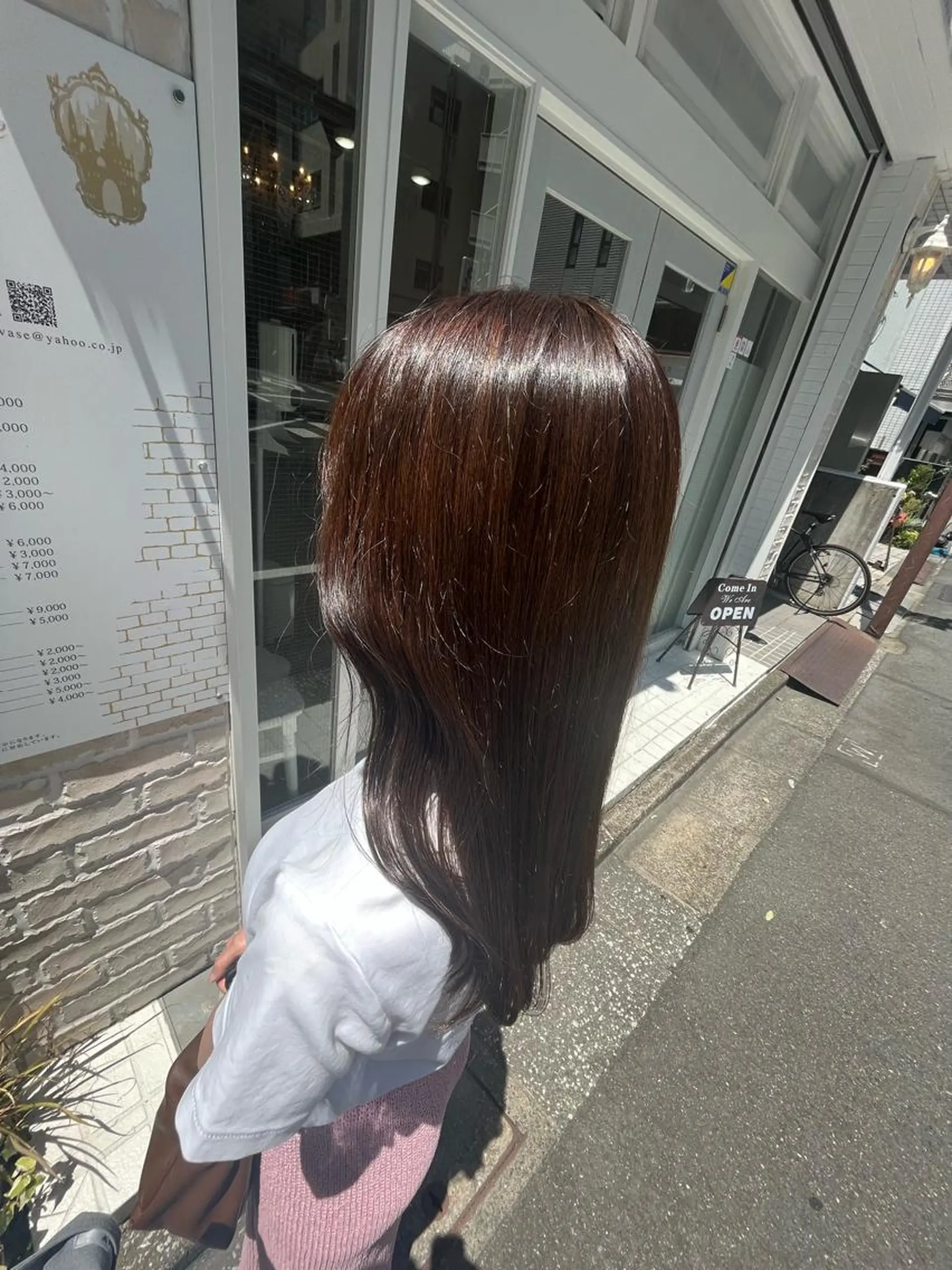 ロング カラー ブラウンカラー ブリーチモデル募集 ʟᴇɪ.れいのヘアスタイル