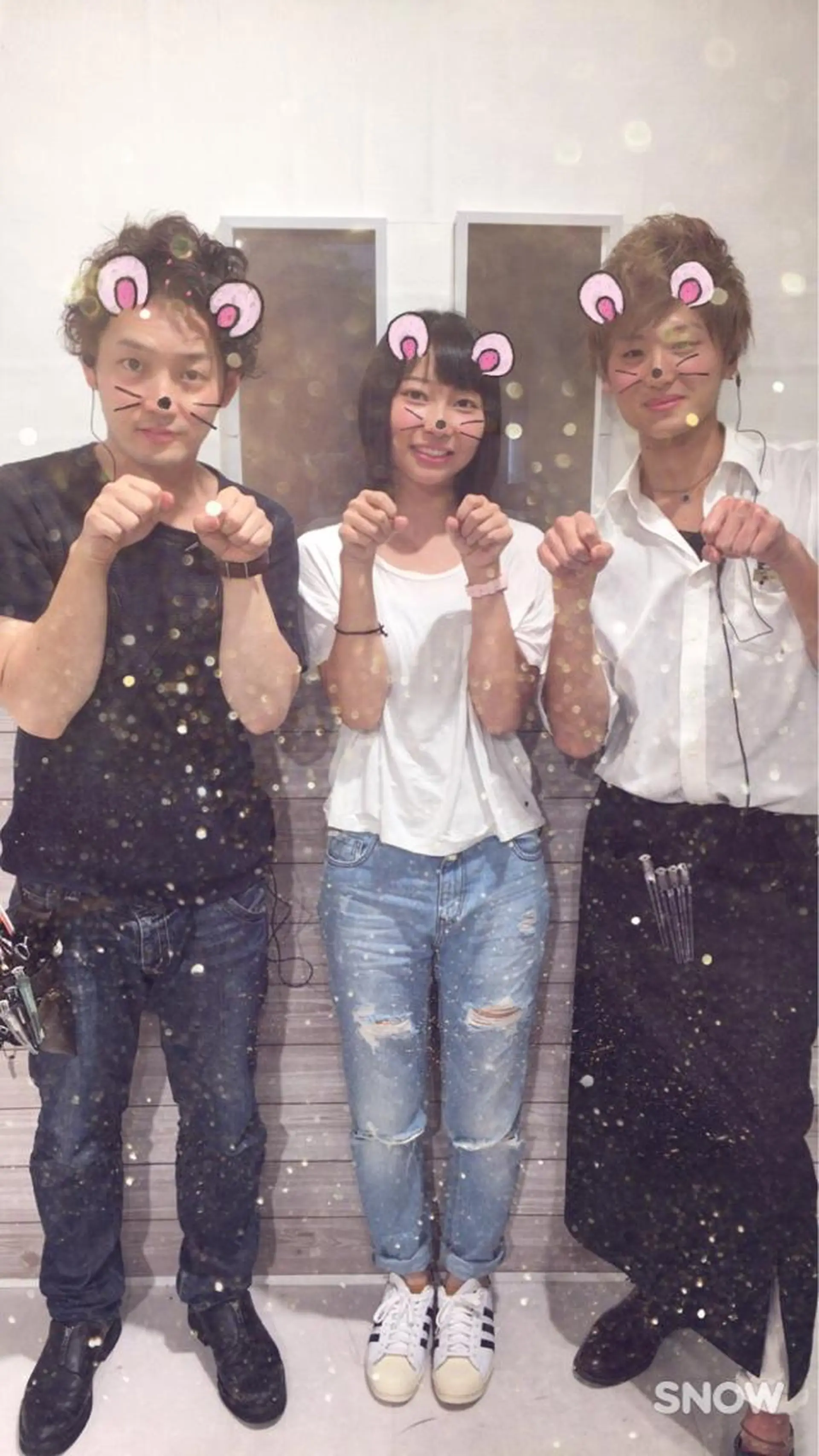 ショート ミディアム セミロング _WHITE高槻所属・_WHITE高槻店 yusukeのヘアスタイル