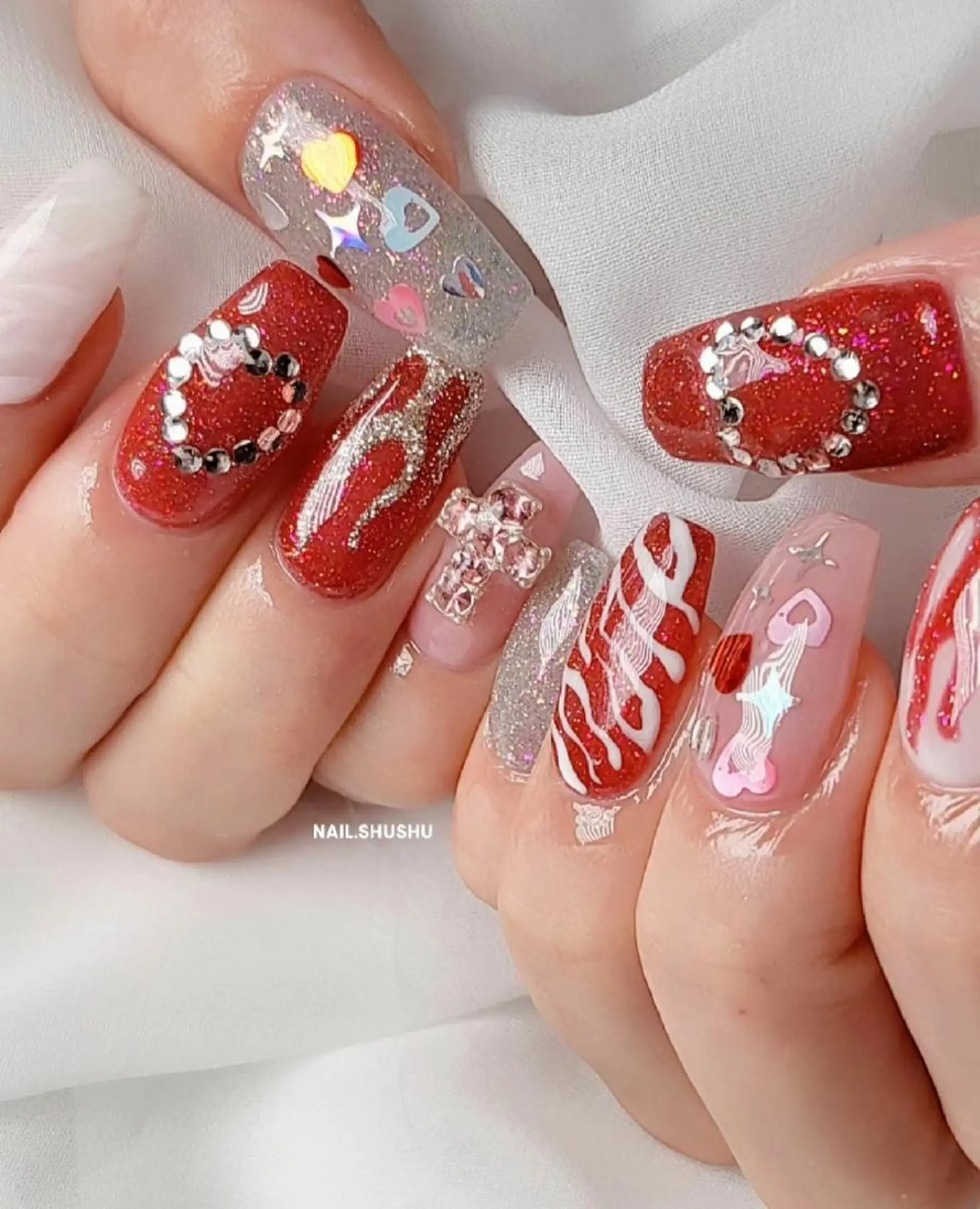 ネイル 持ち込み ニュアンスネイル ワンカラーネイル シンプルネイル 夏ネイル 3dパーツ/流行り 👧shushu❤️のネイルデザイン