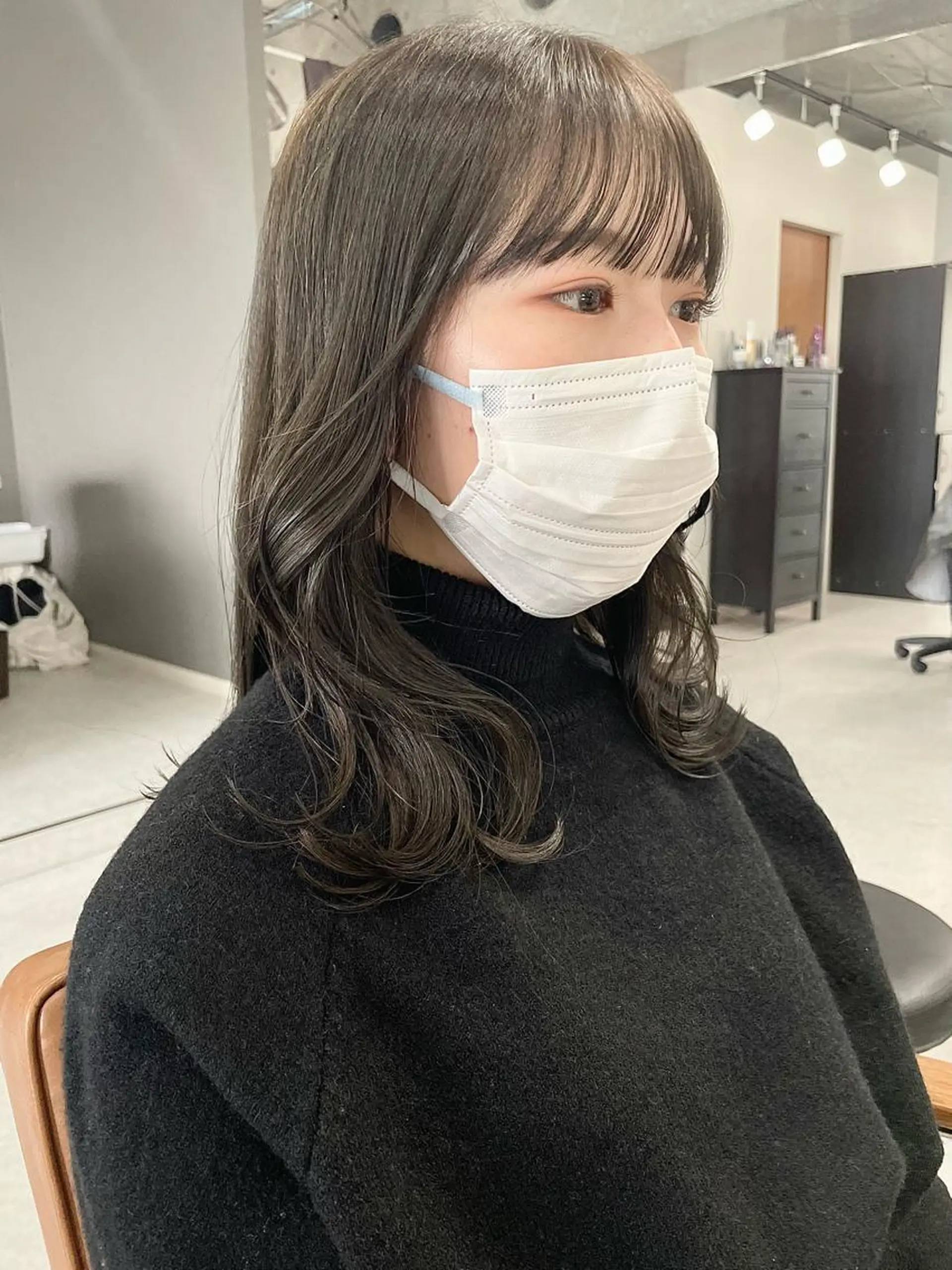 セミロング カラー ヘアアレンジ メンズ似合わせ🪞 副店長 kotoriのヘアスタイル