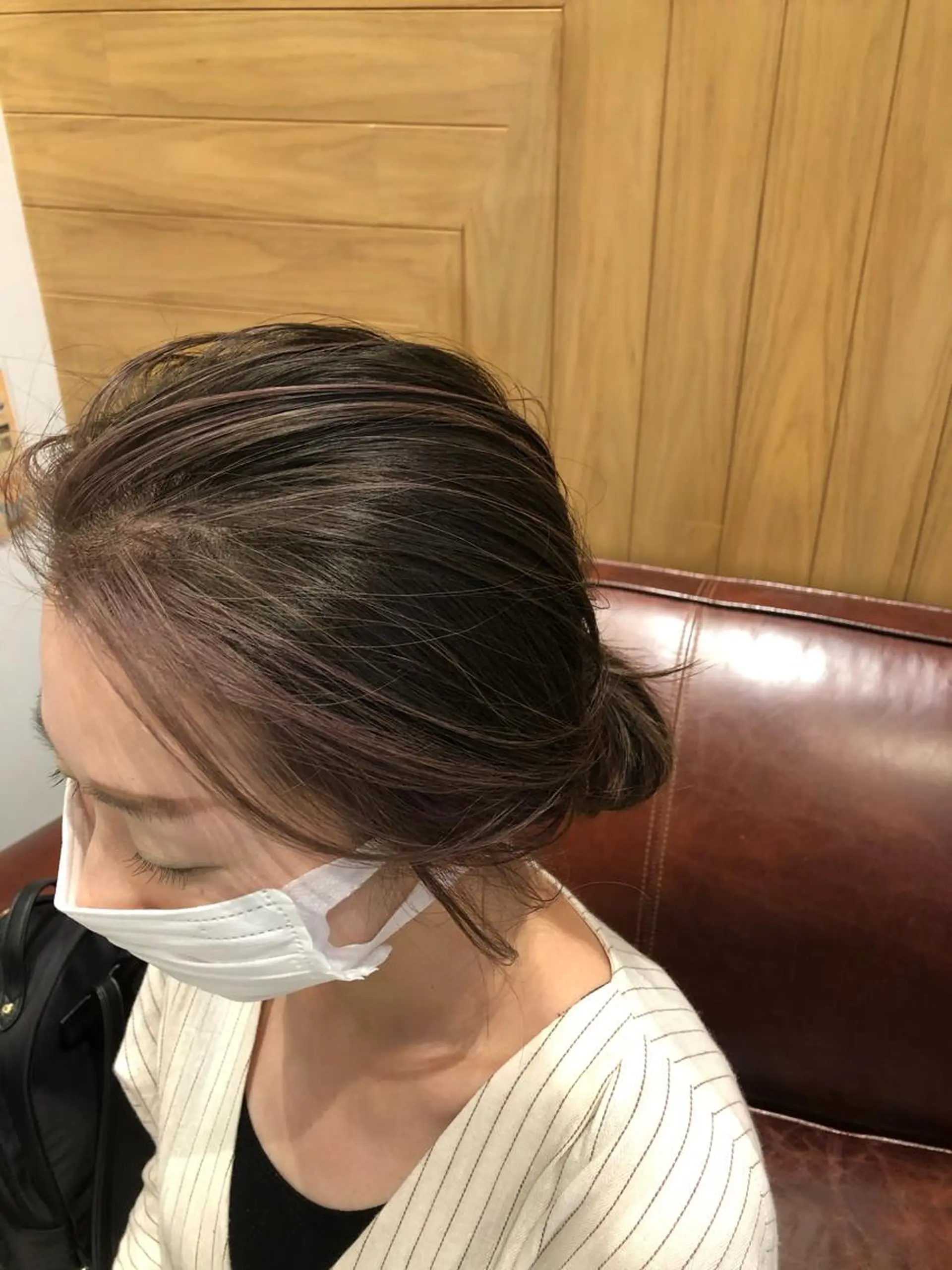 ミディアム カラー ヘアアレンジ 鈴村 大介のヘアスタイル