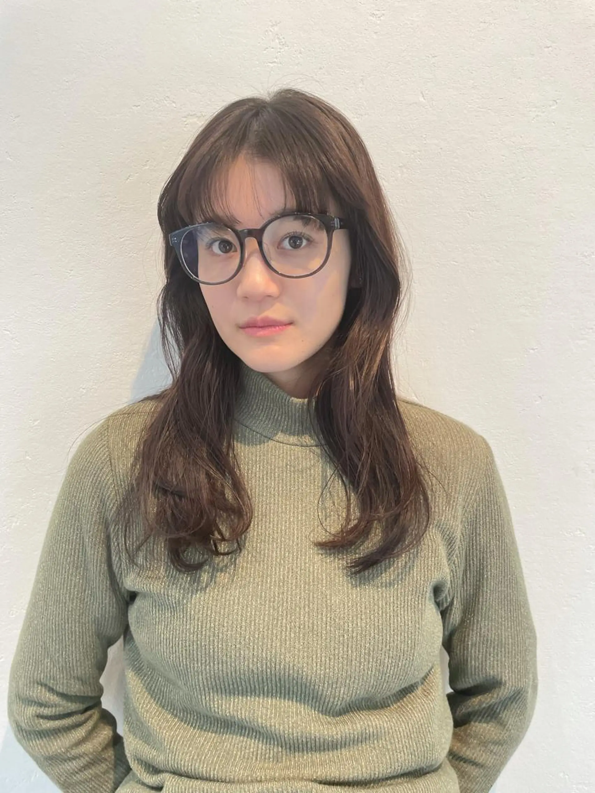 ミディアム カラー hazuki 🌝のヘアスタイル