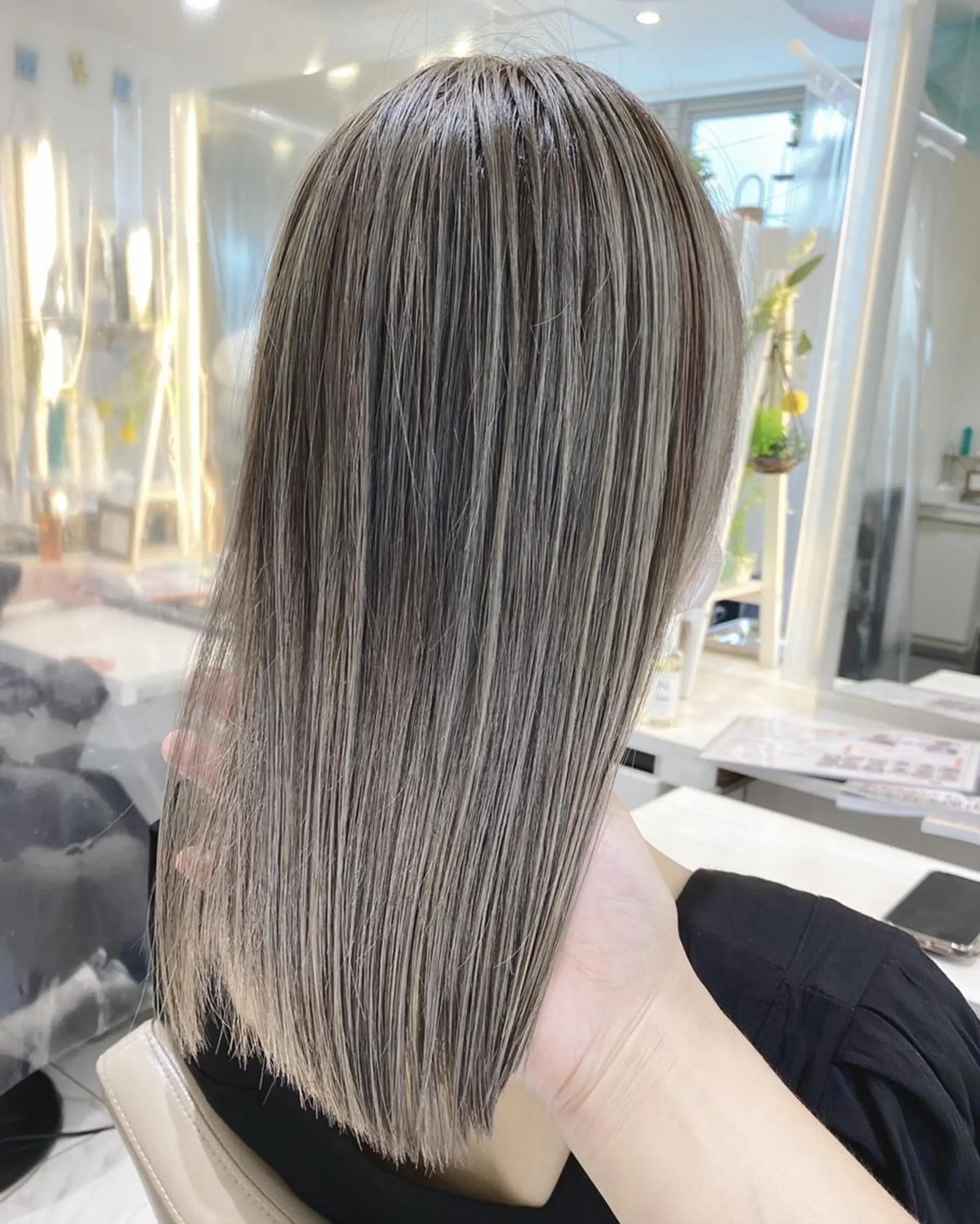 カラー セミロング 髪質改善 菅野翔汰/髪質改善 カラー/ブリーチのヘアスタイル