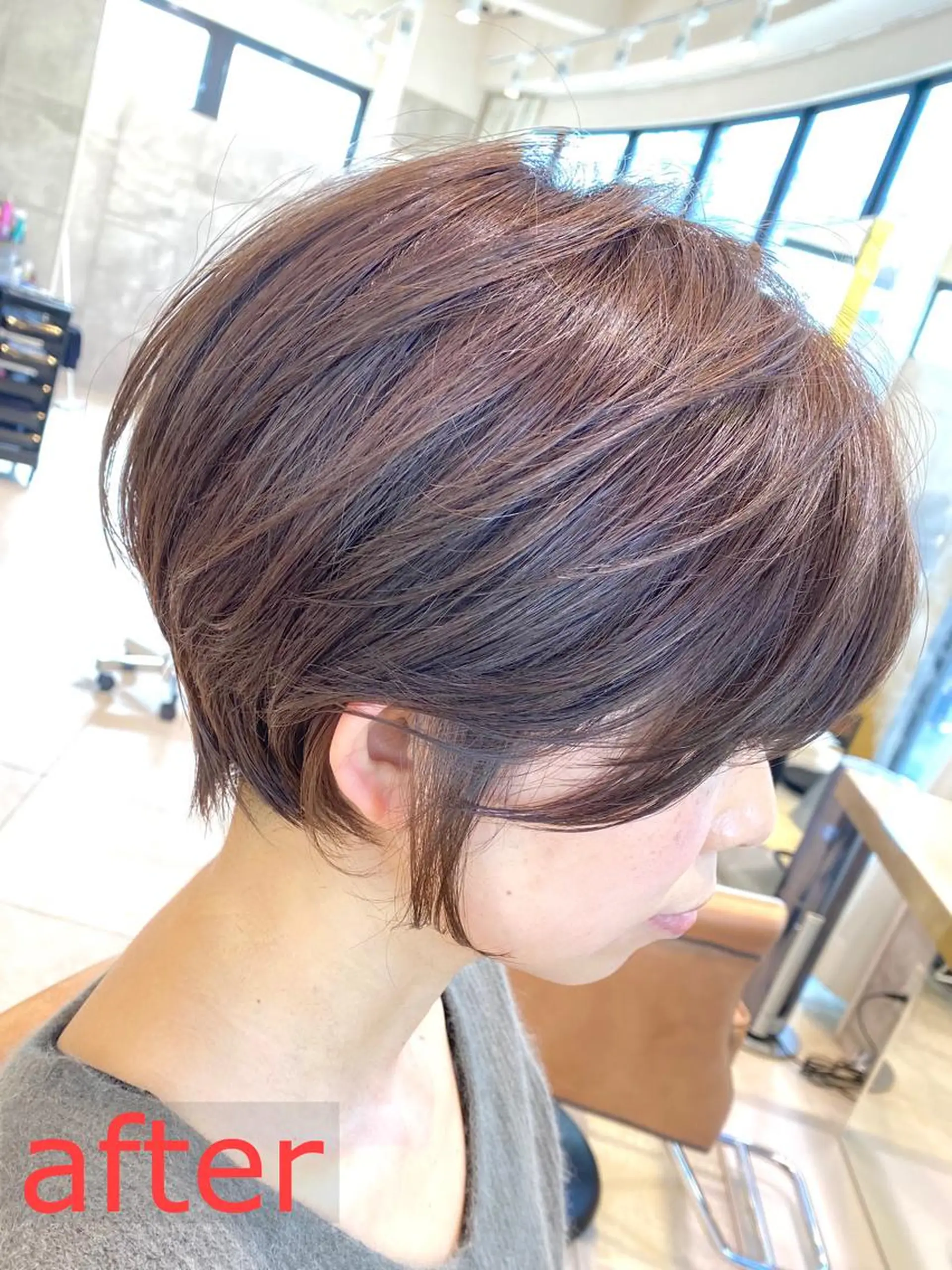 ショート くびれヘア ショートヘア 🏳️‍🌈柴山 巴耶斗🏳️‍🌈のヘアスタイル