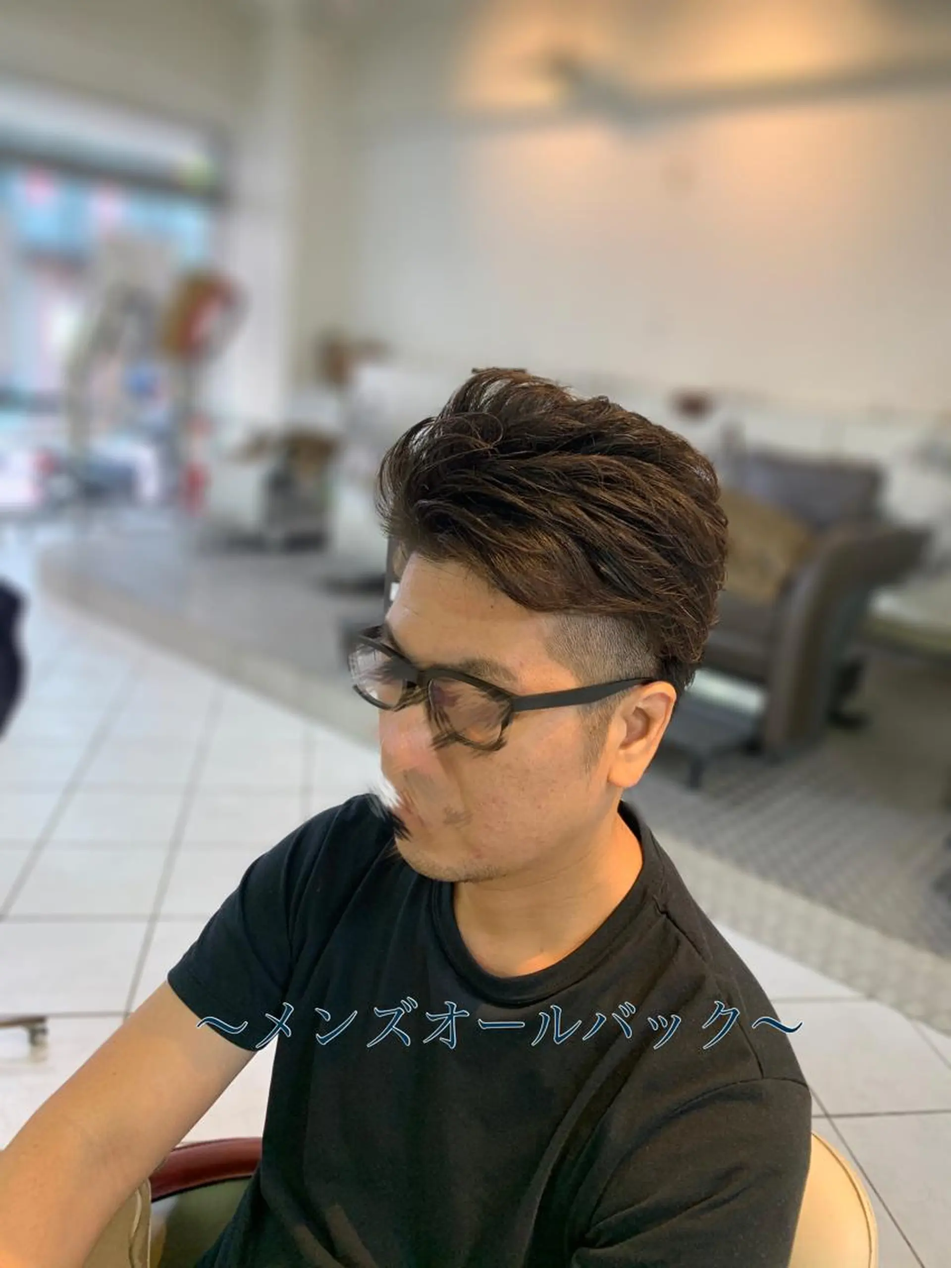 ミディアム パーマ メンズ ～増田 勇輝～のヘアスタイル