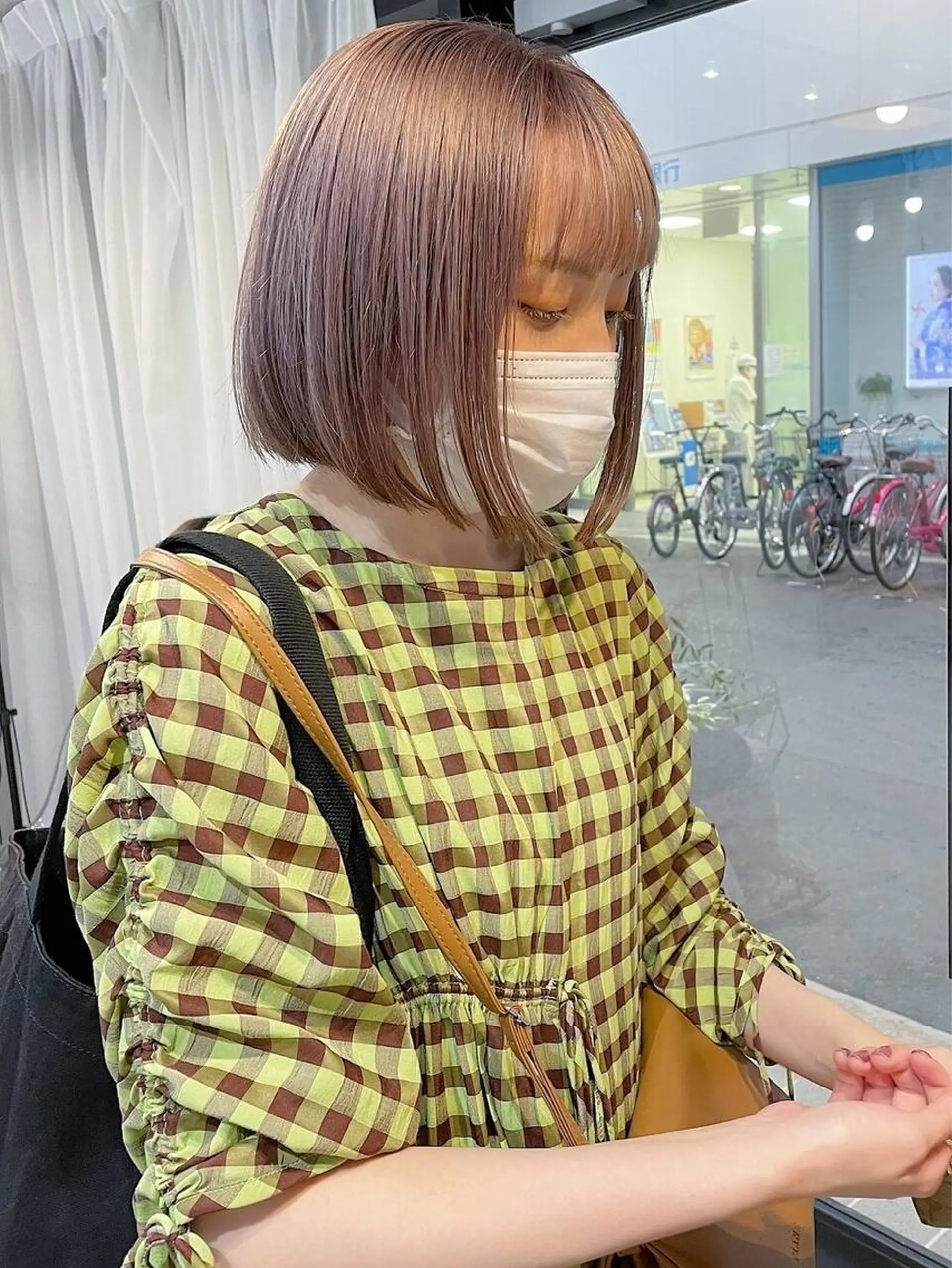 カラー manami/ヘア セット/ハイトーンのヘアスタイル