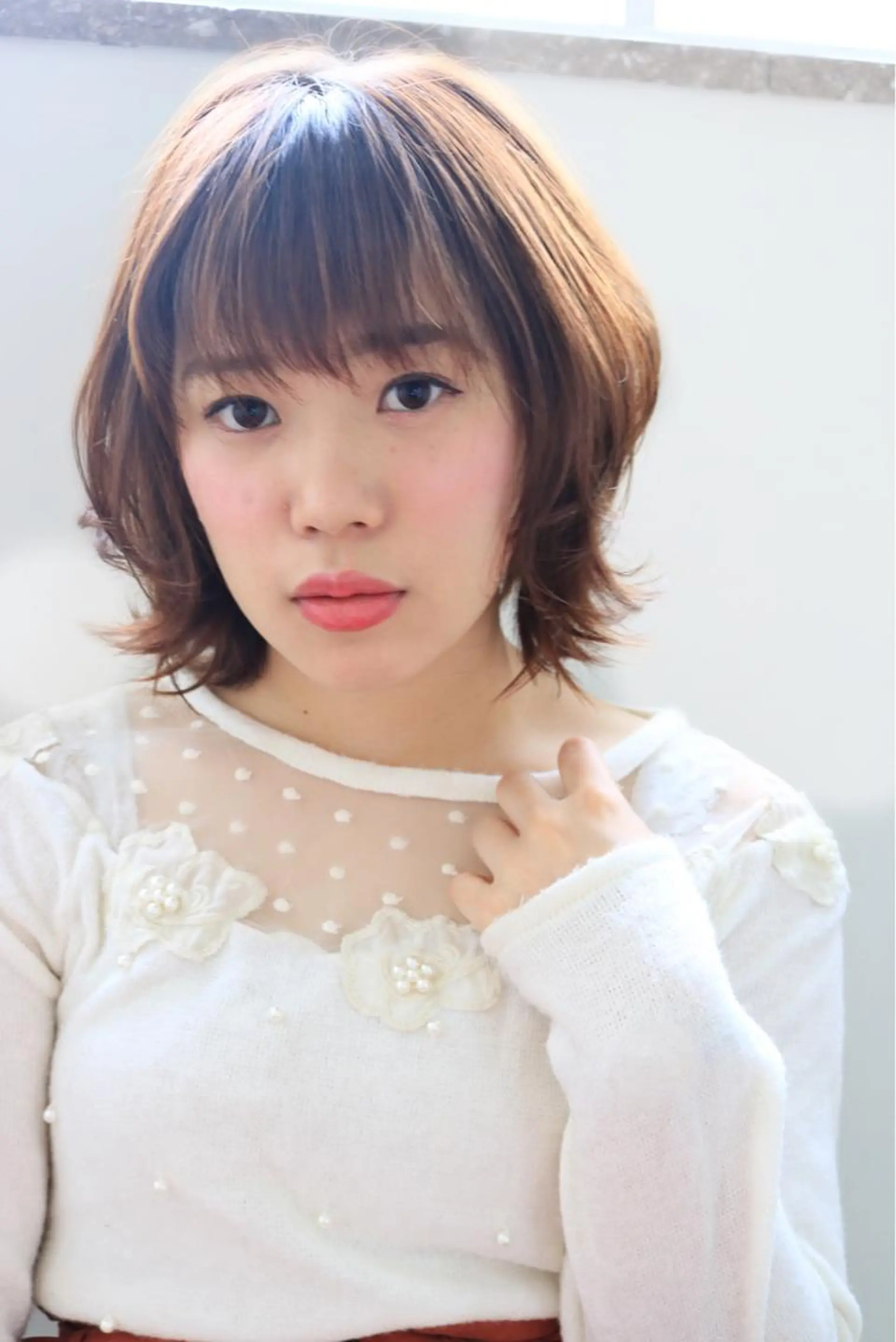 ショート ジャニヲタ美容師 推しカラー中平海帆のヘアスタイル