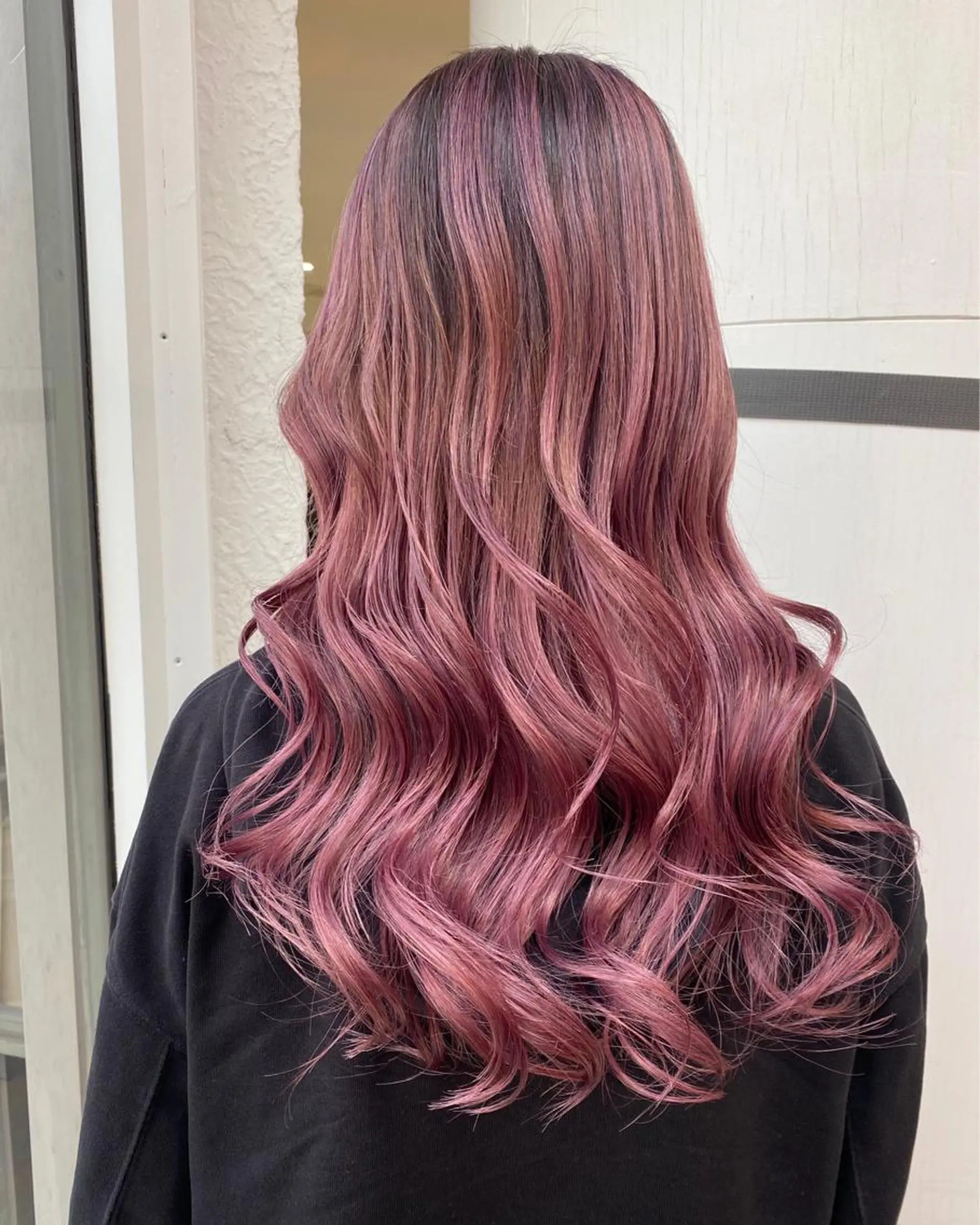 ロング カラー バレイヤージュ ブリーチ ケアブリーチ ダブルカラー ハイライトカラー welring hair salon所属・welring hair salonのヘアスタイル