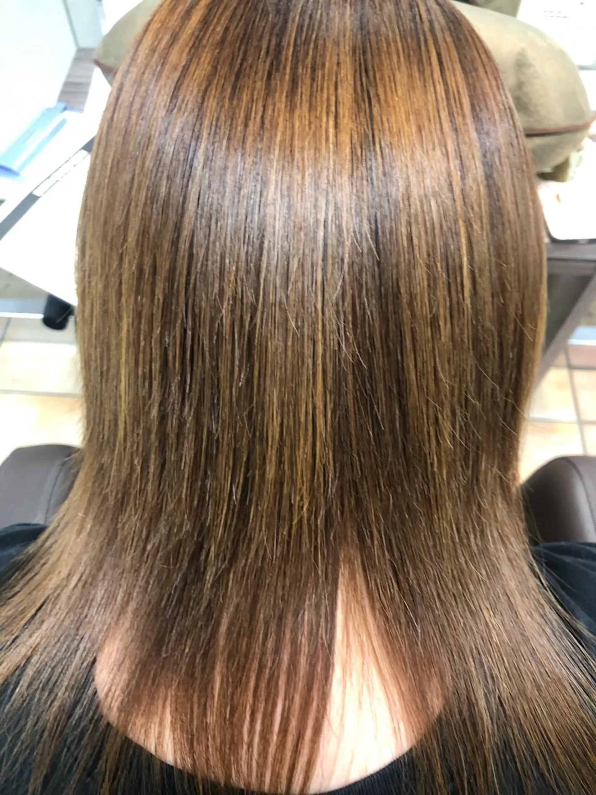 ミディアム 髪質改善 お悩み解決美容師🩷 ♠️ベテランそめやのヘアスタイル