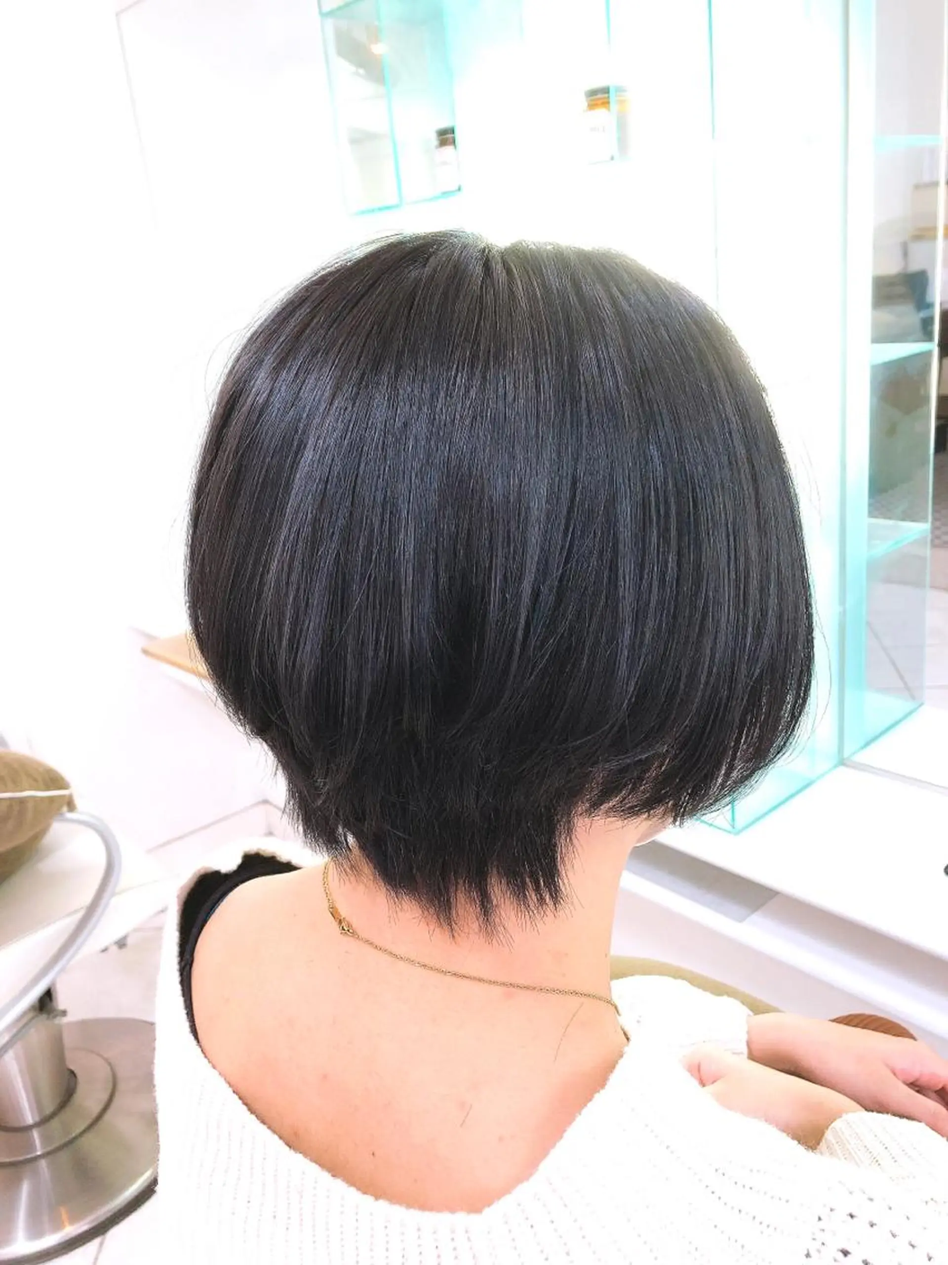 ショート カラー 保住 亮太のヘアスタイル