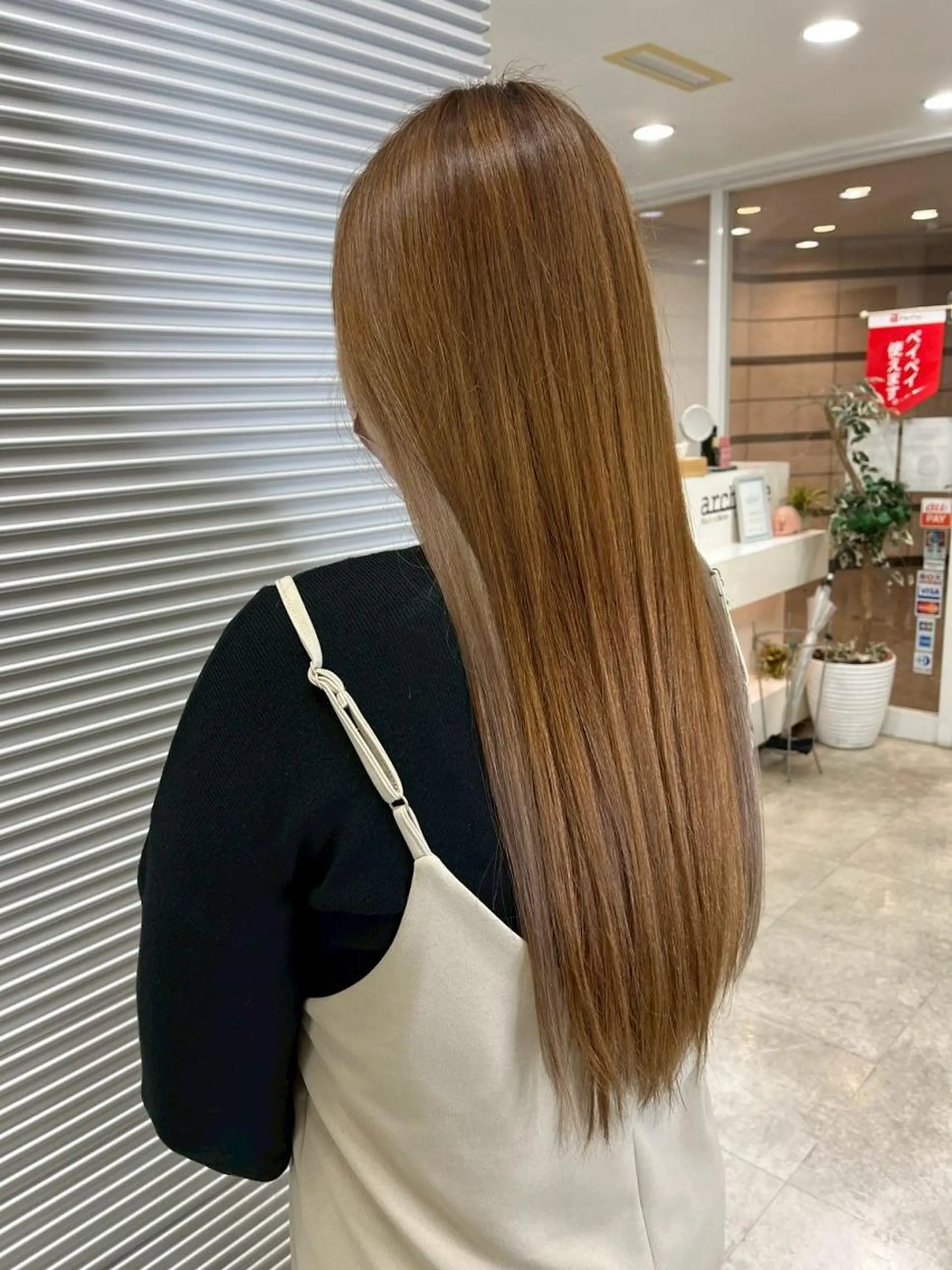 ロング ロング カット ヘアカラー archange アルカンジュのヘアスタイル