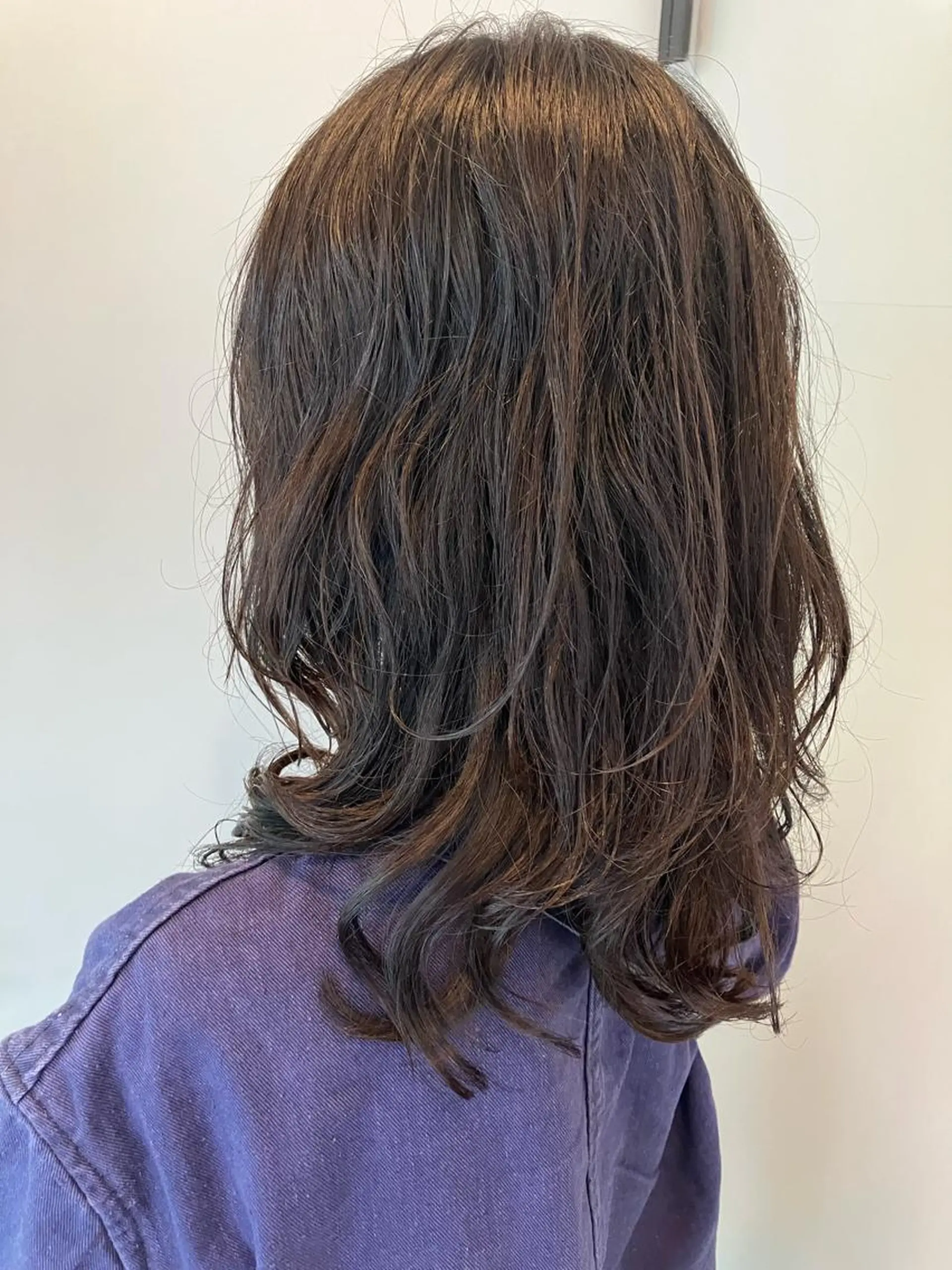 ロング パーマ デジタルパーマ Hair&Make Nahoのマツエク・マツパデザイン