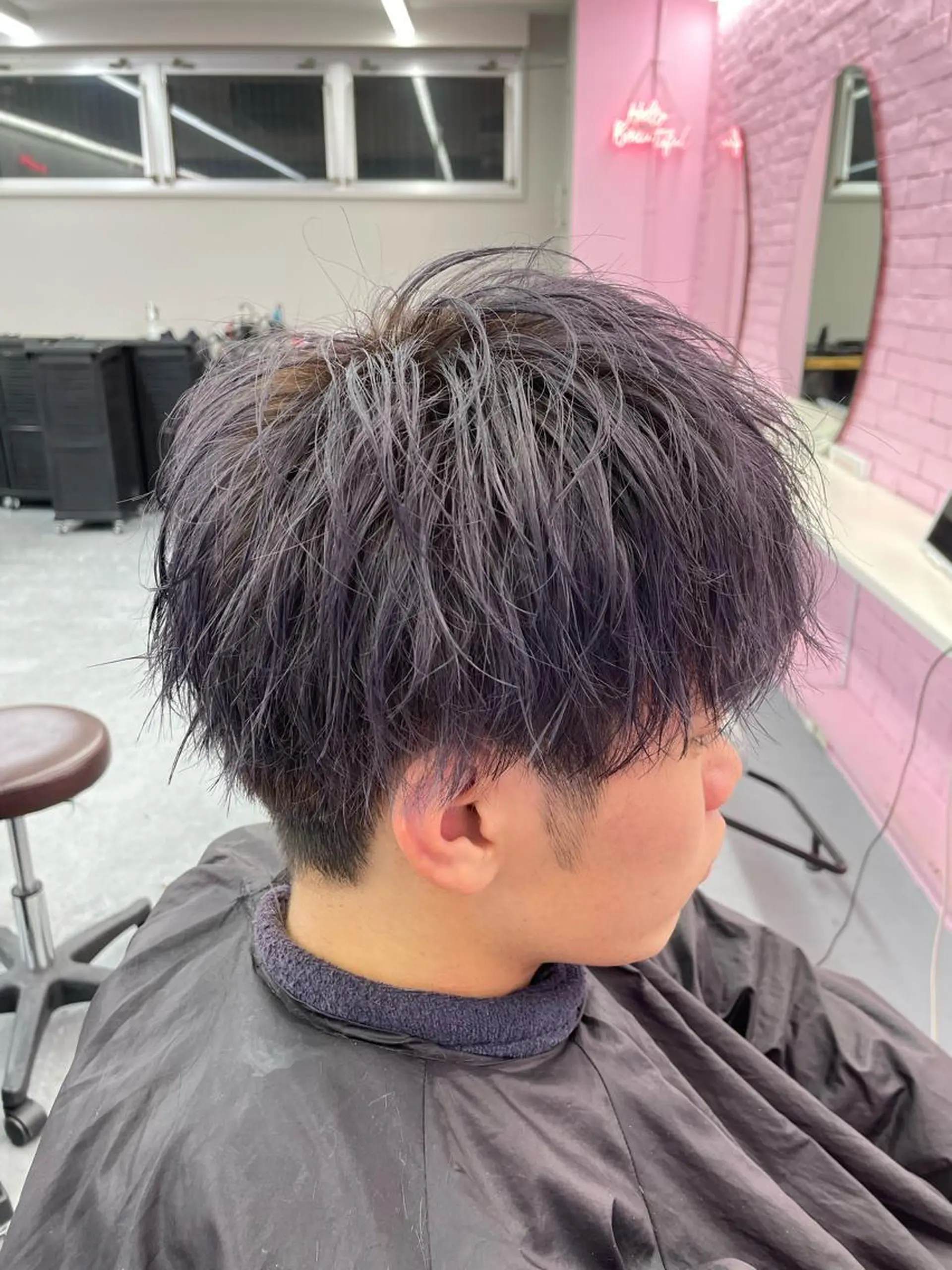 カラー メンズ カット メンズ特化/パーマ/ ブリーチ/福島 千颯のヘアスタイル