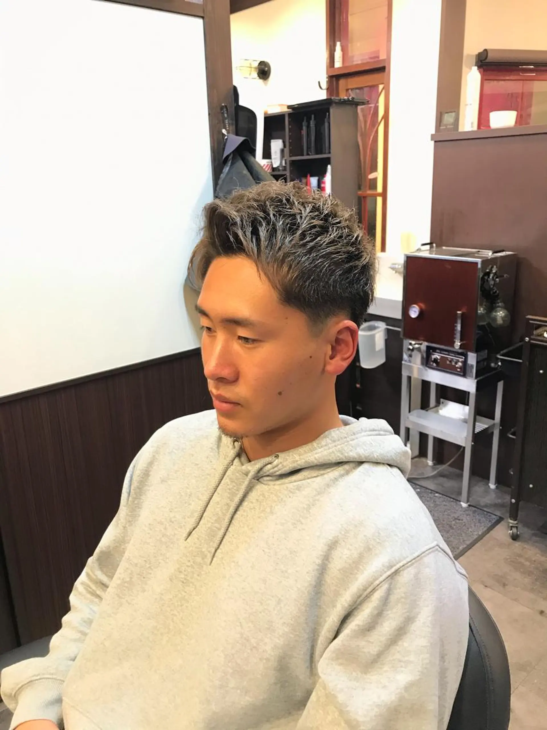 ショート メンズ 林 聖也のヘアスタイル