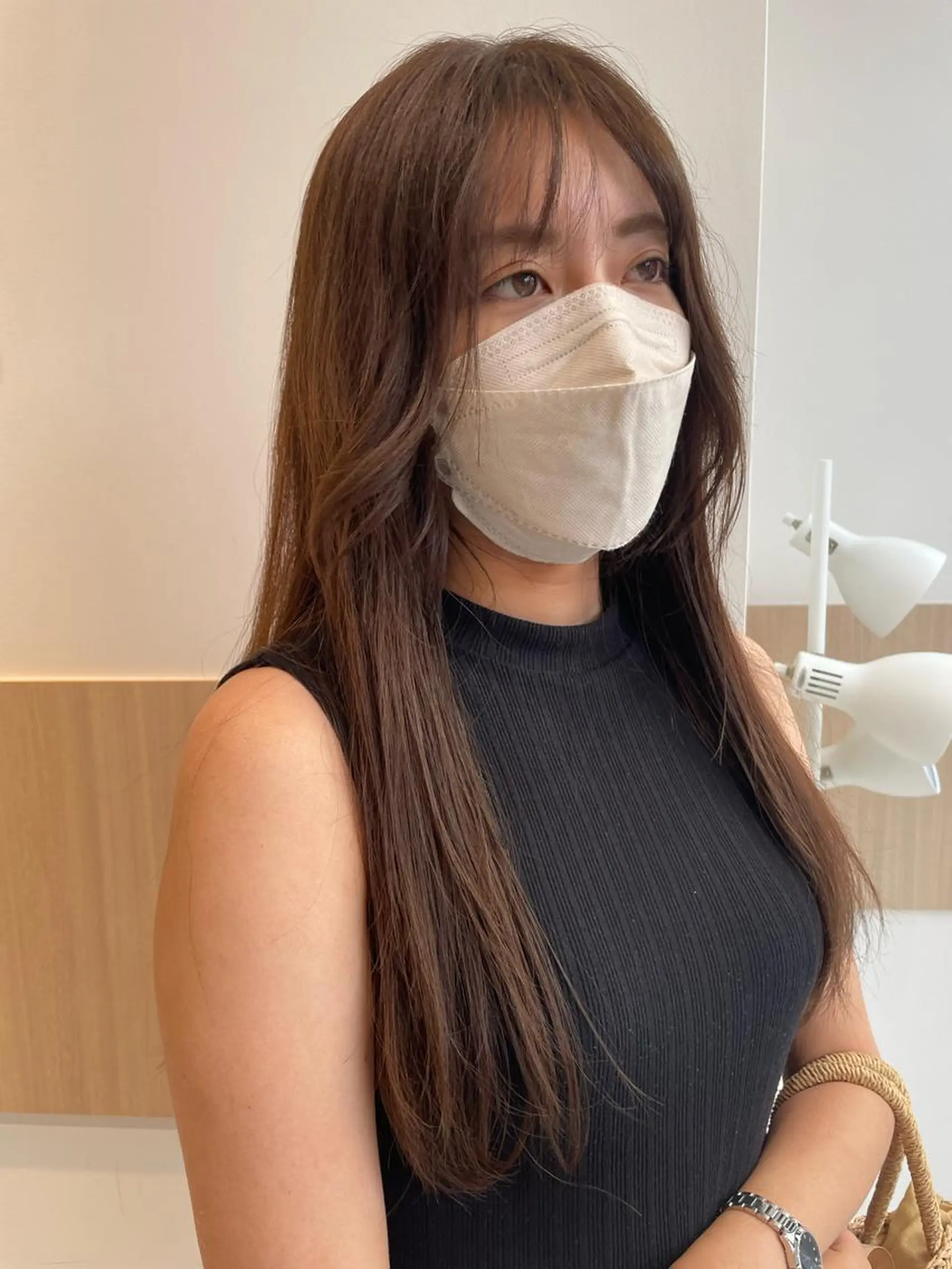 ロング 💗モデルカット 募集中のヘアスタイル