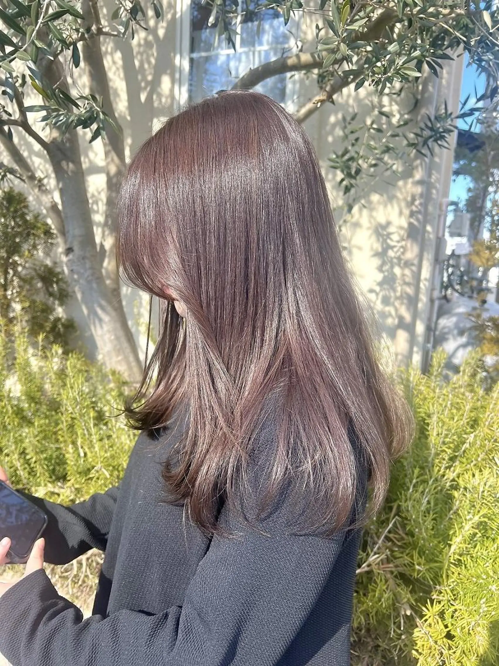 セミロング 吉井 凜音のヘアスタイル
