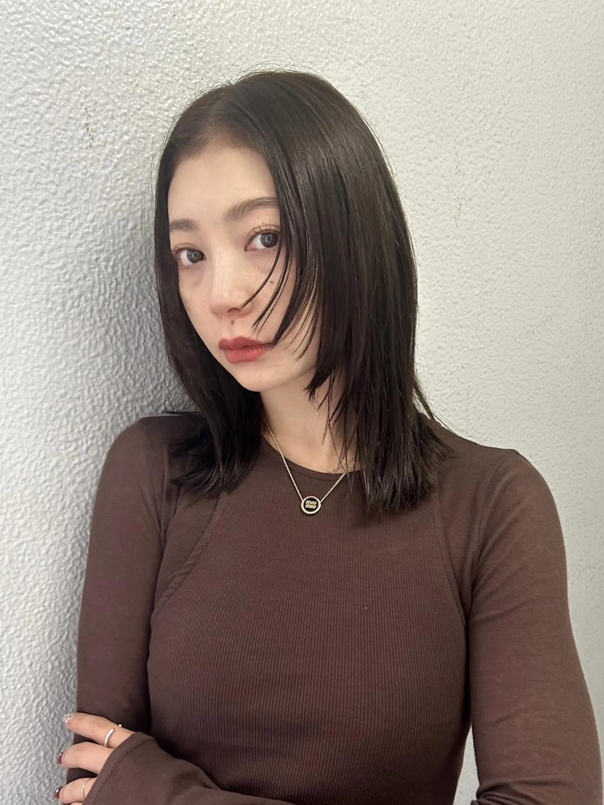 ミディアム カット ヘアカラー トリートメント 🌼U24 ヘアデザインラボのヘアスタイル