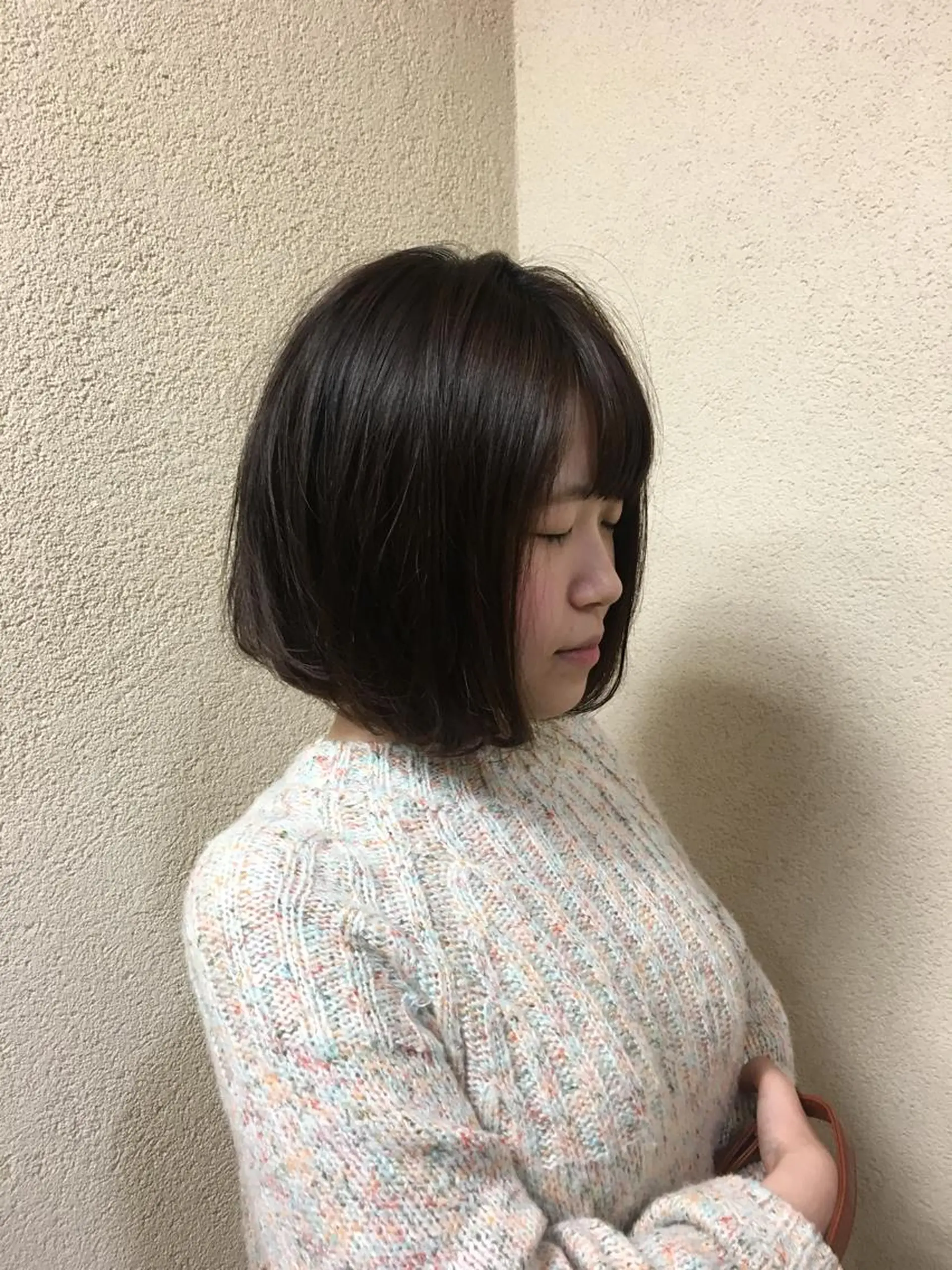 ミディアム パーマ ボブ G LUX 清水のマツエク・マツパデザイン