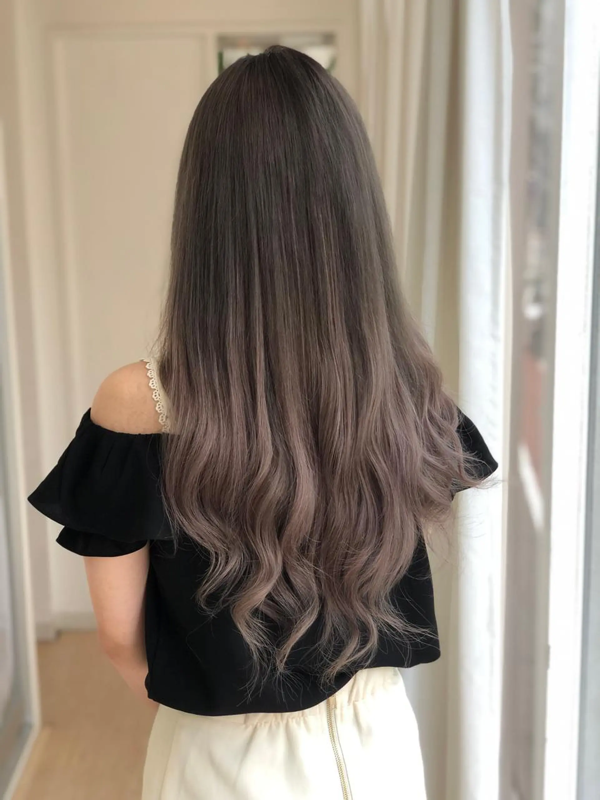 ロング カラー エクステ ヘアカラー トリートメント エクステ 韓国カラーエクステ 👑代表渡部雅己👑のヘアスタイル