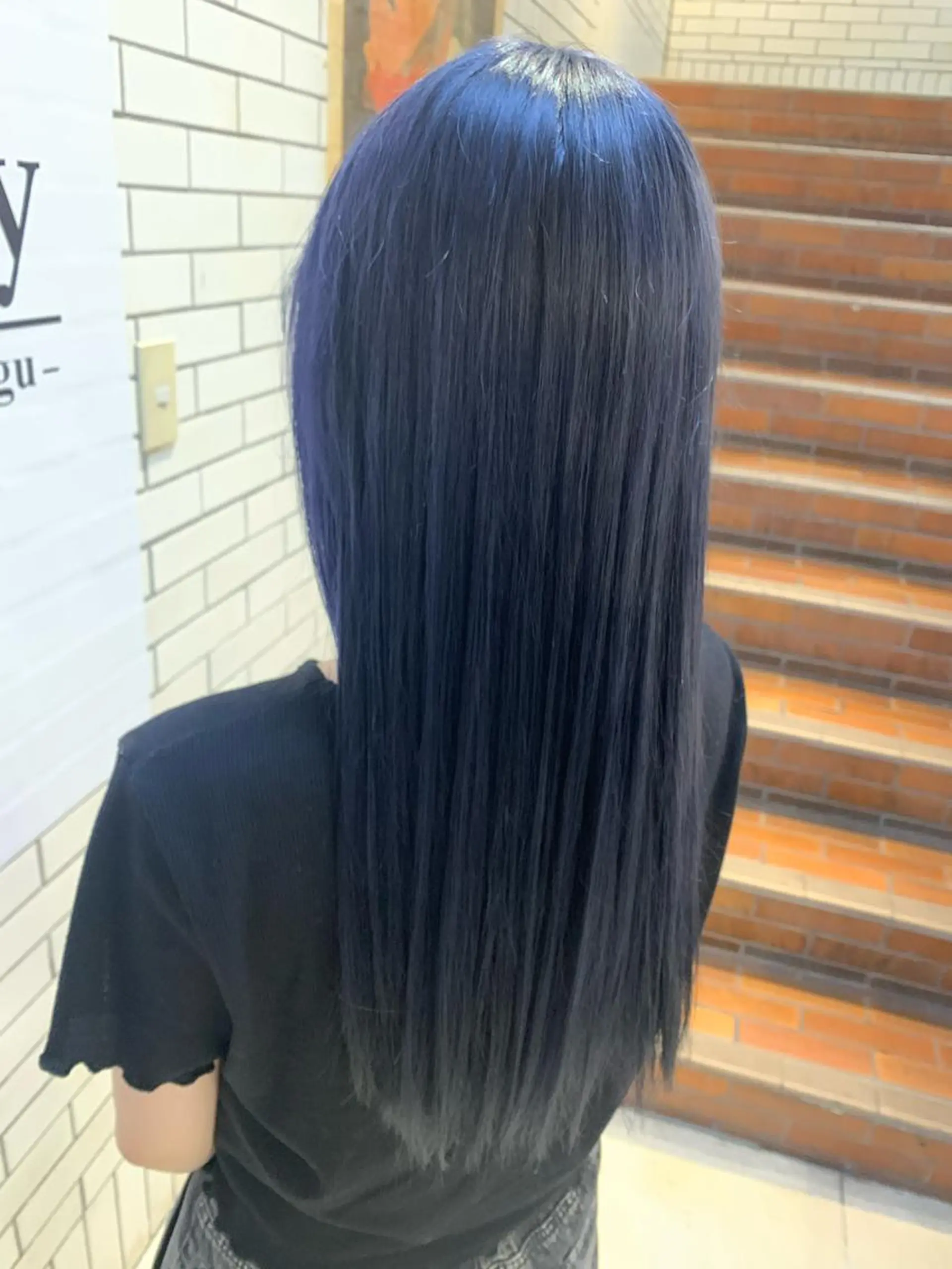 ロング 大橋 心のヘアスタイル