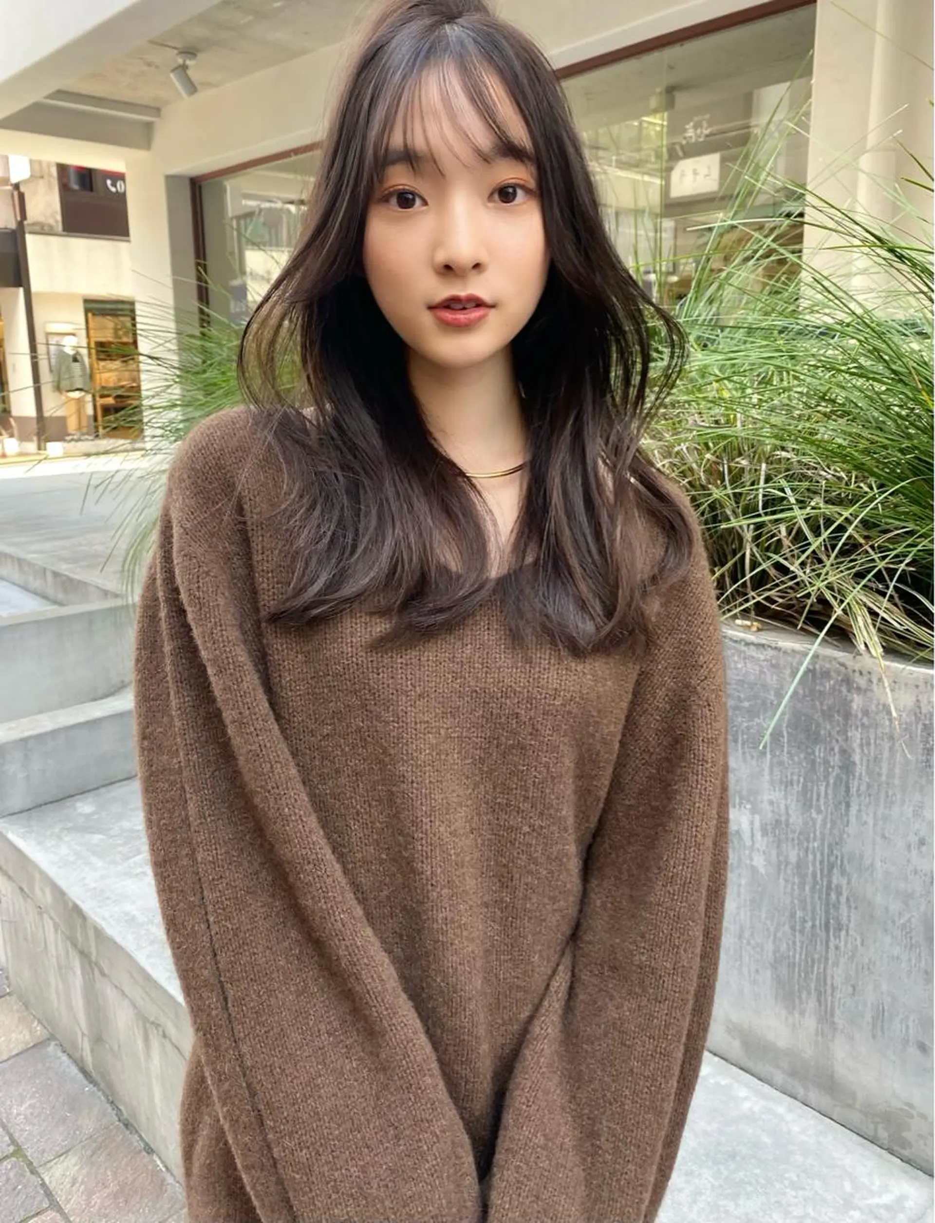 ロング カラー 🥣 hashi 🛋️のヘアスタイル