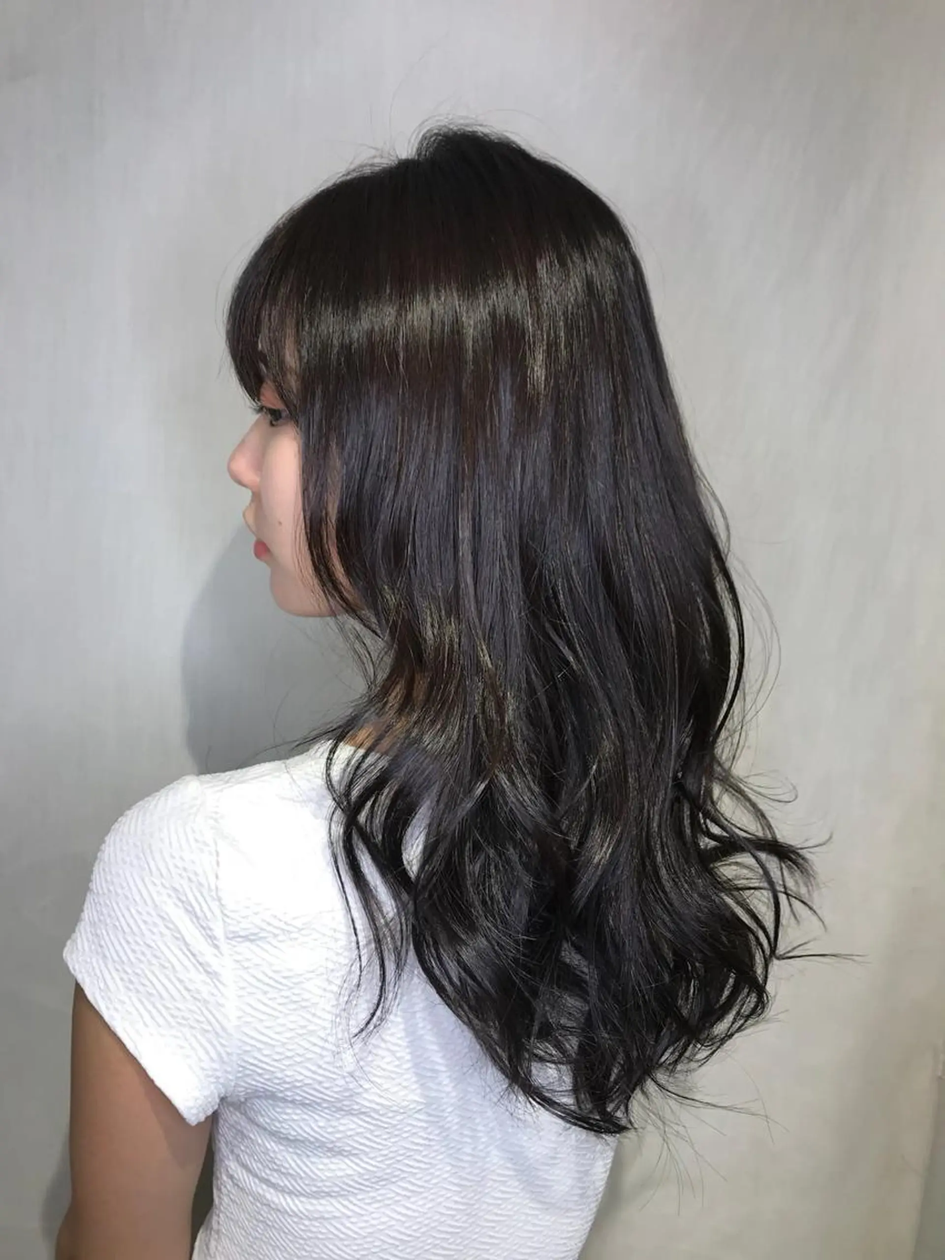 ロング ヘアカラー トリートメント 寺山 佳貴のヘアスタイル