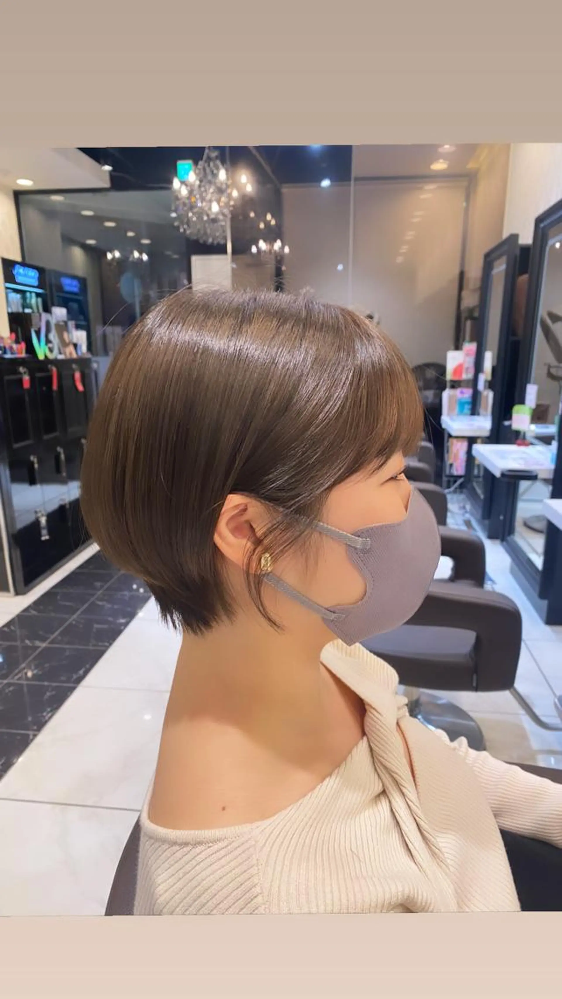 ショート カラー 撮影モデル募集中 rina 🦋のヘアスタイル