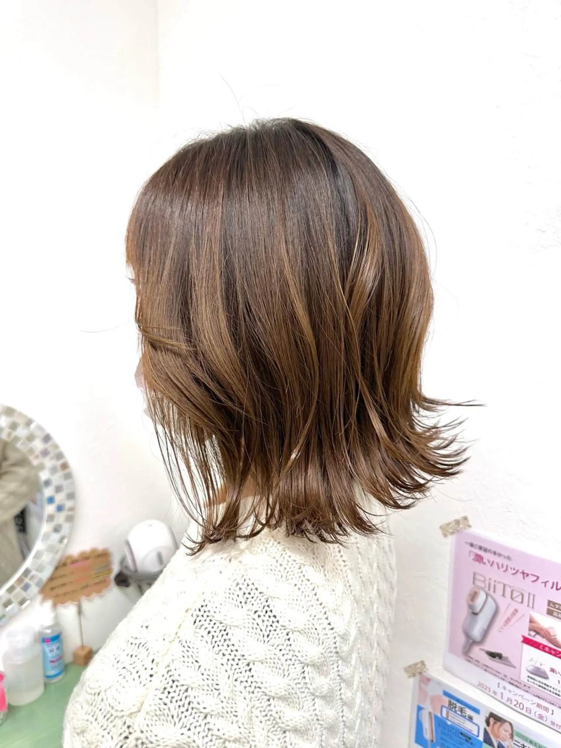 ショート カラー パーマ ヘアアレンジ 顔周りカット 韓国風ヘア カット トリートメント 髪質改善✧︎カラー 💎AIM【アイム】のヘアスタイル
