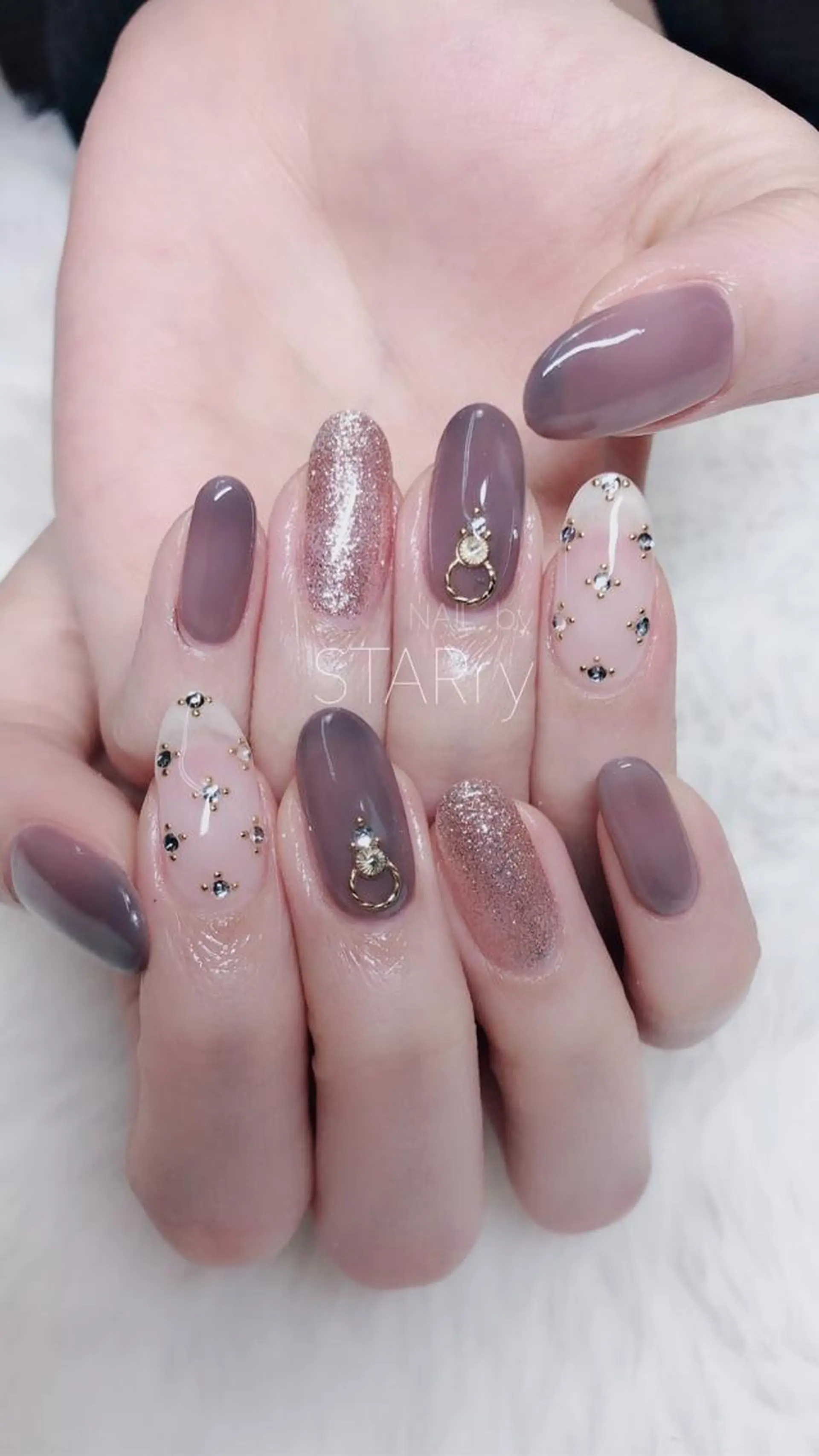 ネイル アートネイル ジェルネイル ニュアンスネイル NAIL by STARry 川口のネイルデザイン