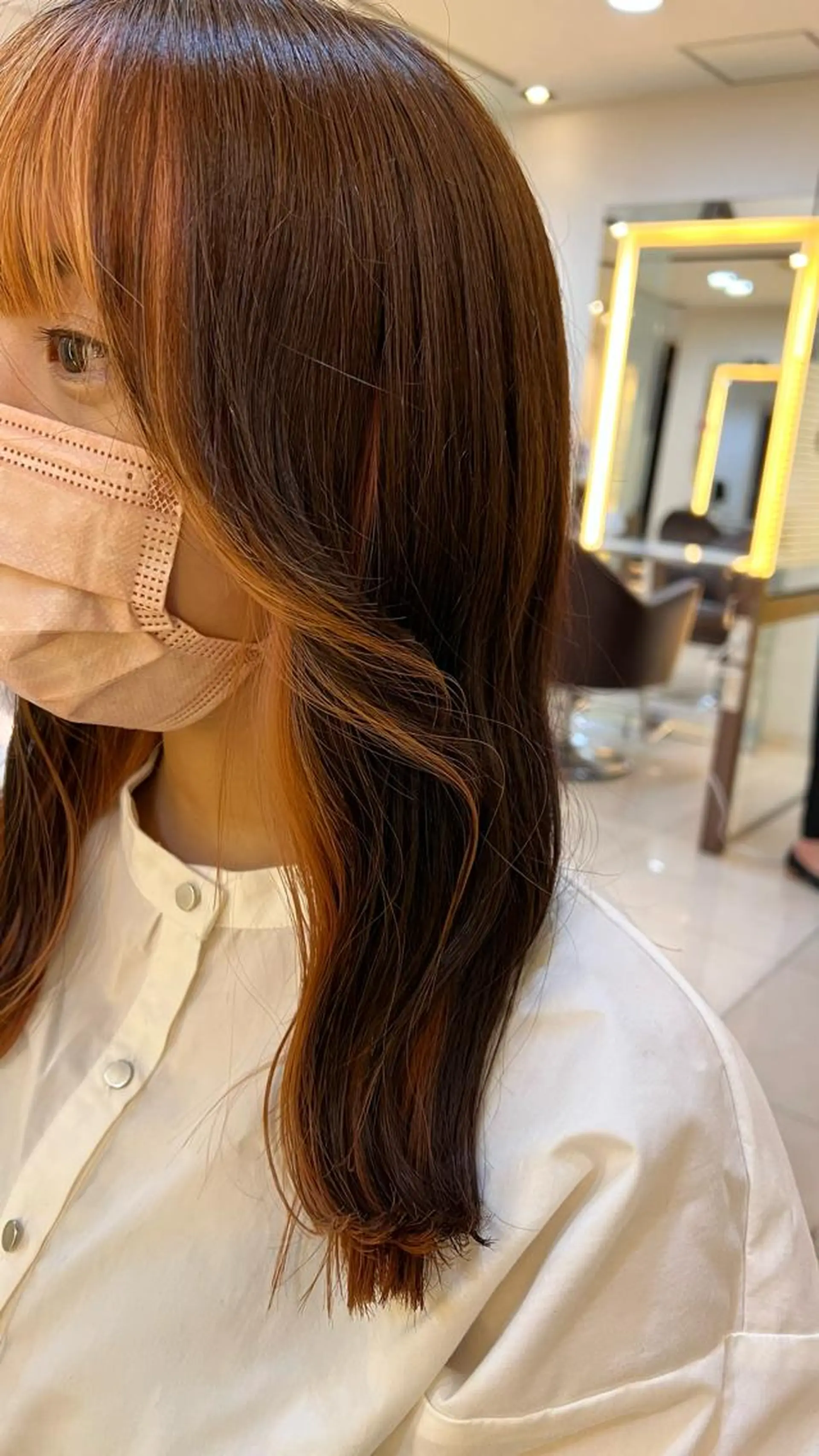 ロング 韓国風ヘア カット ヘアカラー トリートメント 🌺まなみ/ うる艶カラー🌺のヘアスタイル