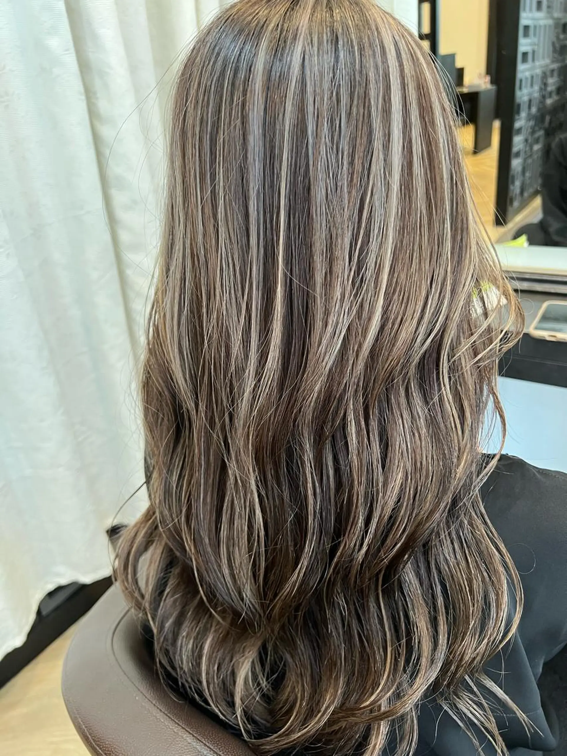 ロング ハイライト 【fiti】 小野寺 航大のヘアスタイル