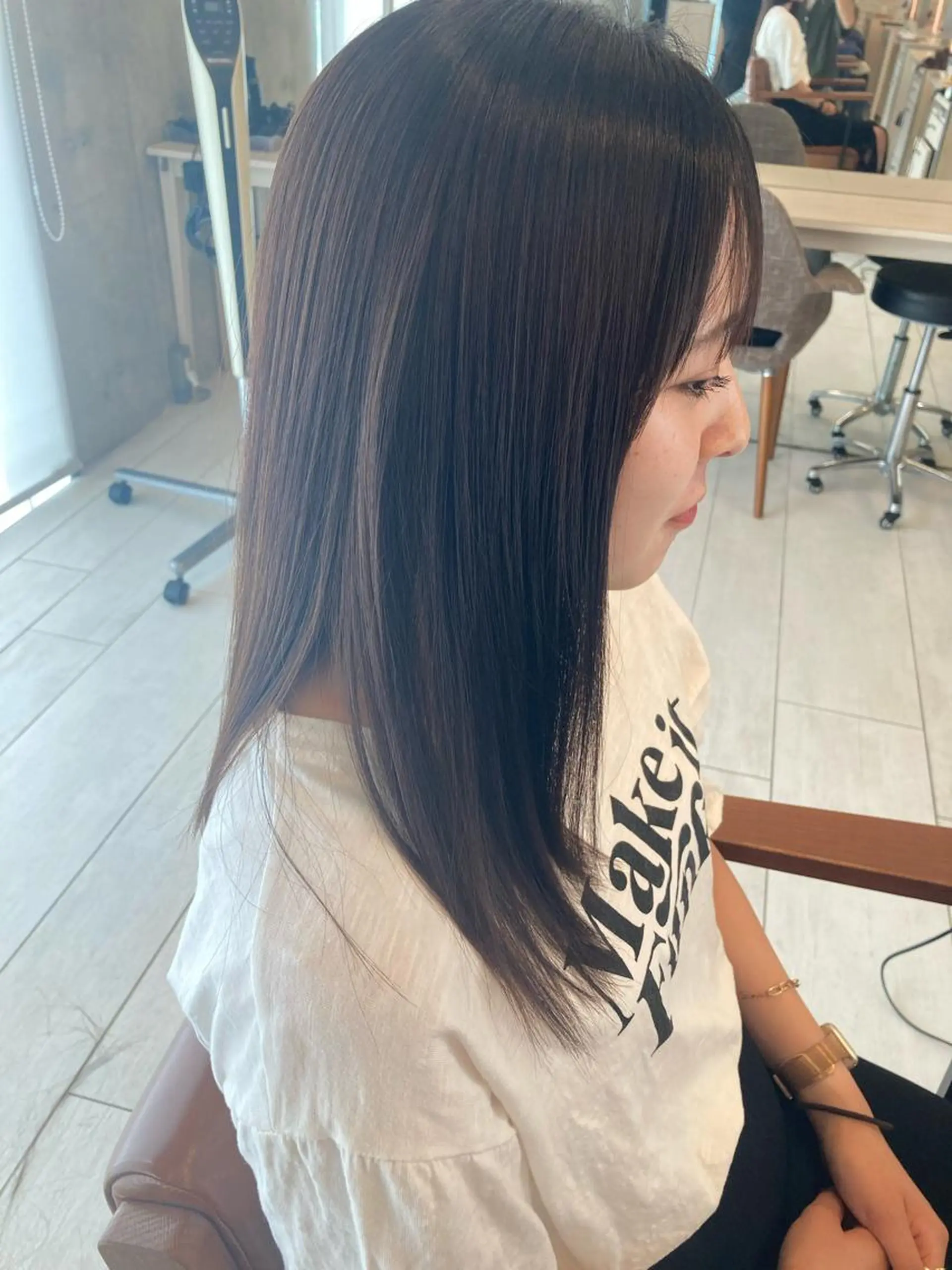 セミロング 畔上 尚也のヘアスタイル