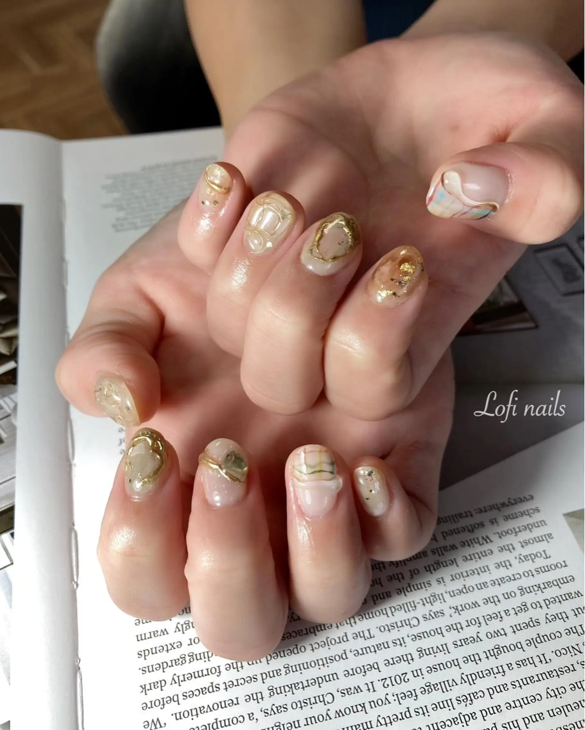 ショート ネイル Lofi nails ゆきこのネイルデザイン