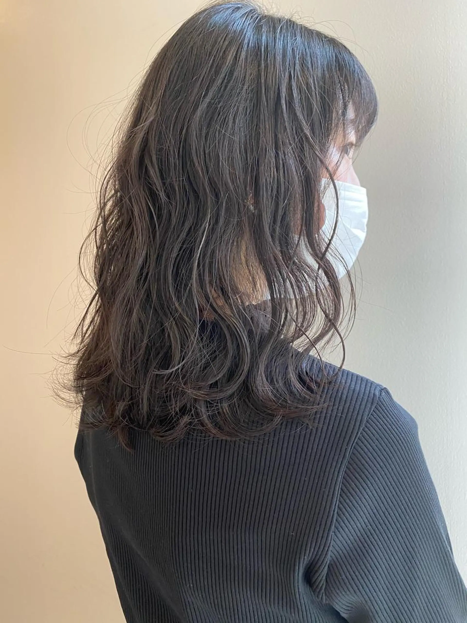 ミディアム カラー レイヤー/ウルフ🤎 mayo.のヘアスタイル